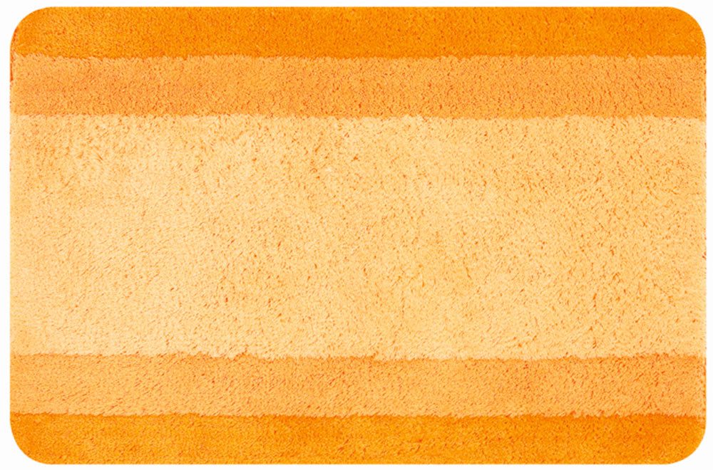 spirella Badematte spirella Badematte, kuscheliger Hochflor, Rutschfester Badvorleger, Höhe 30 mm, Badteppich Hochflor 20-30 mm, Für Fußbodenheizung geeignet, 90% Polyester, rechteckig