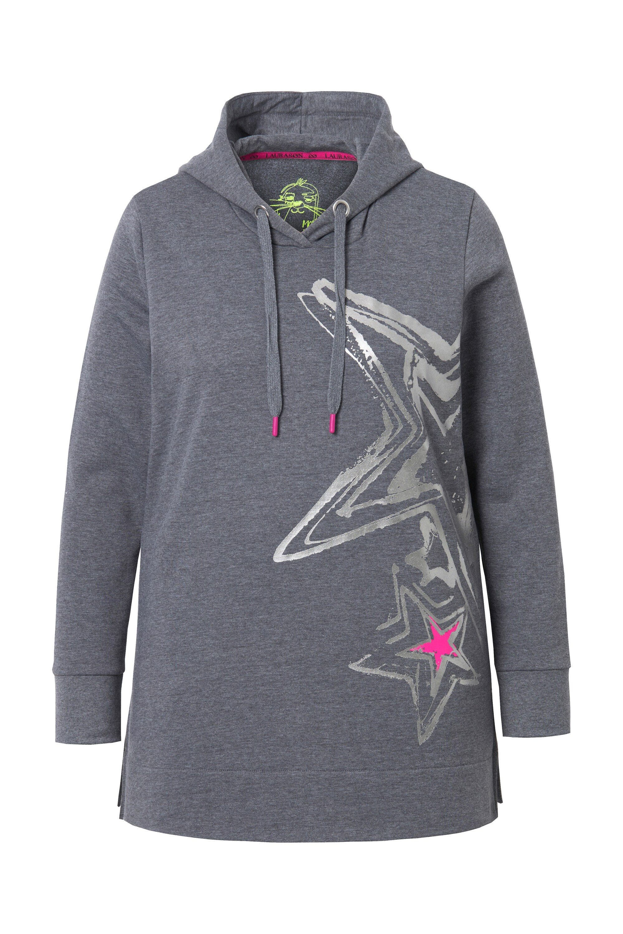 Laurasøn Sweatshirt Longsweatshirt Kapuze Langarm günstig online kaufen