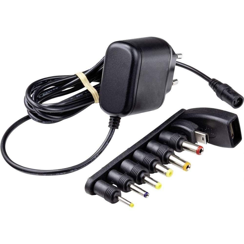 VOLTCRAFT Stecker-schaltnetzteil VC-11332635 Steckernetzteil (Raspberry Pi 3 geeignet, Raspberry Pi 2 geeignet)
