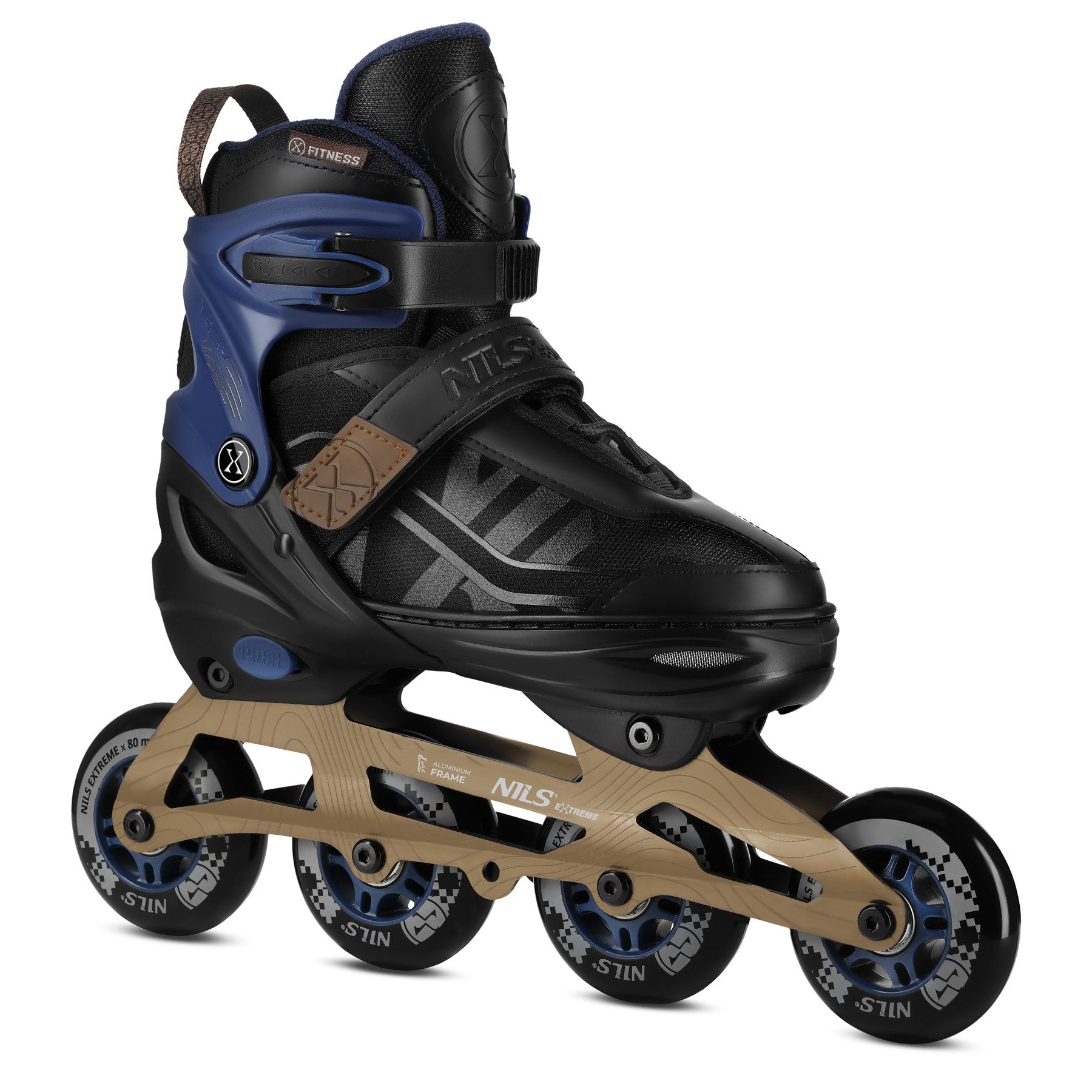 Inlineskates Inliner Velto Dunkle Blau Inline Skates größenverstellbar