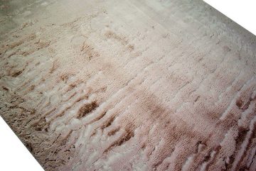 Hochflor-Teppich Teppich Rabbit Kunstfell Hochflorteppich Faux Fur rosa, Carpetia, rechteckig, Höhe: 30 mm