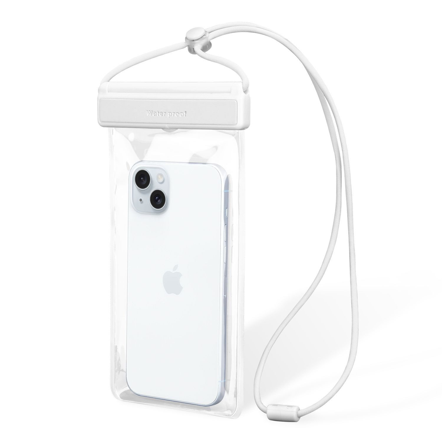 Cadorabo Handytasche für Universal Tasche (1-tlg), Schutzhülle Handy Hülle Wasserfest Wasserdicht Waterpfoof mit Kordel