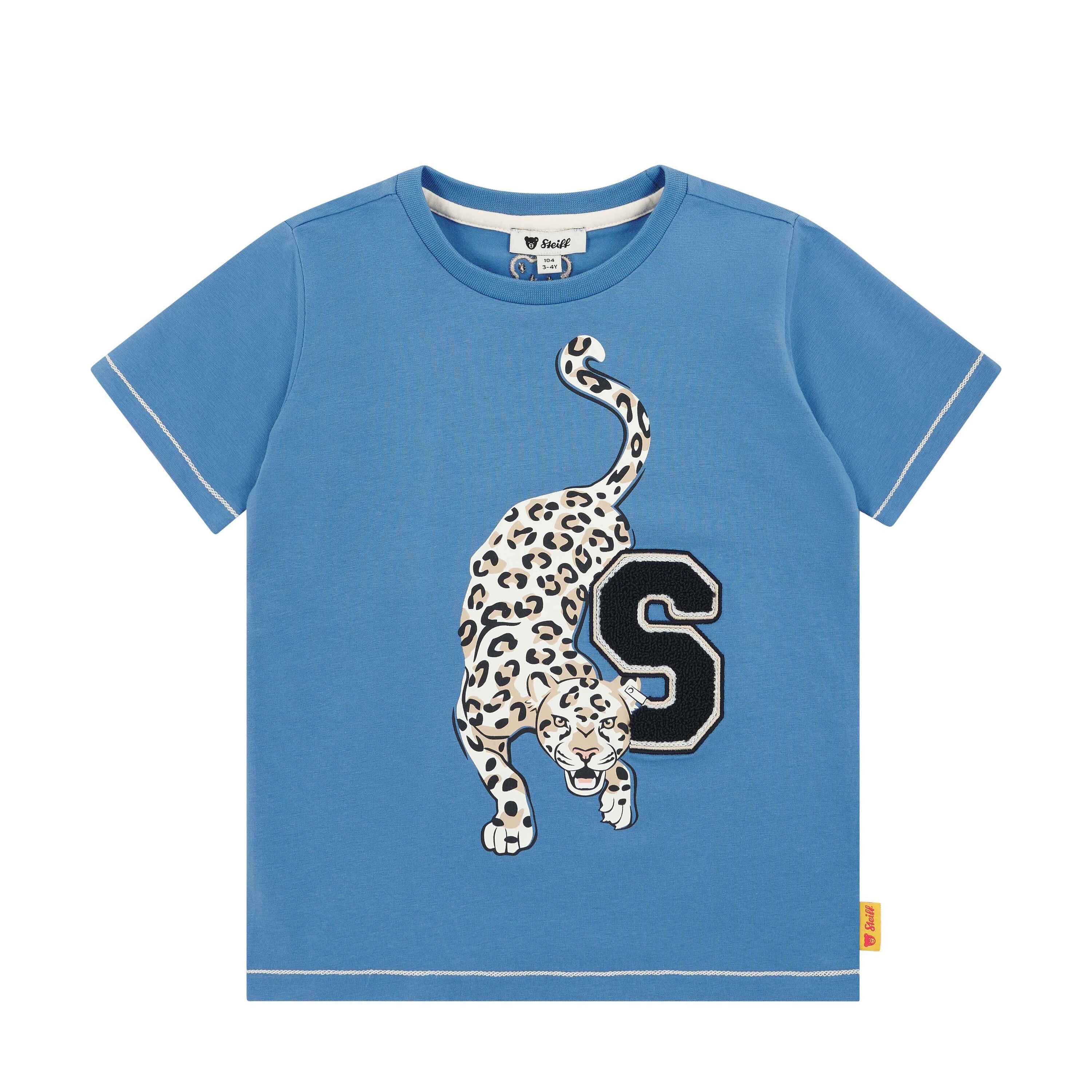 Steiff T-Shirt T-Shirt kurzarm Leo Club