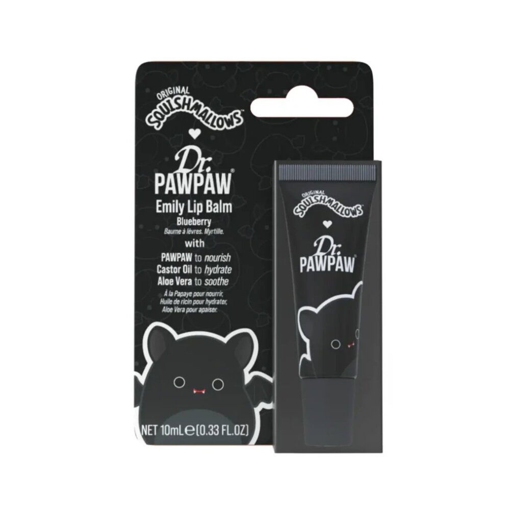 Dr. Pawpaw Lippenpflegemittel, Emily Blueberry, Aloe Vera, feuchtigkeitsspendender Lippenbalsam