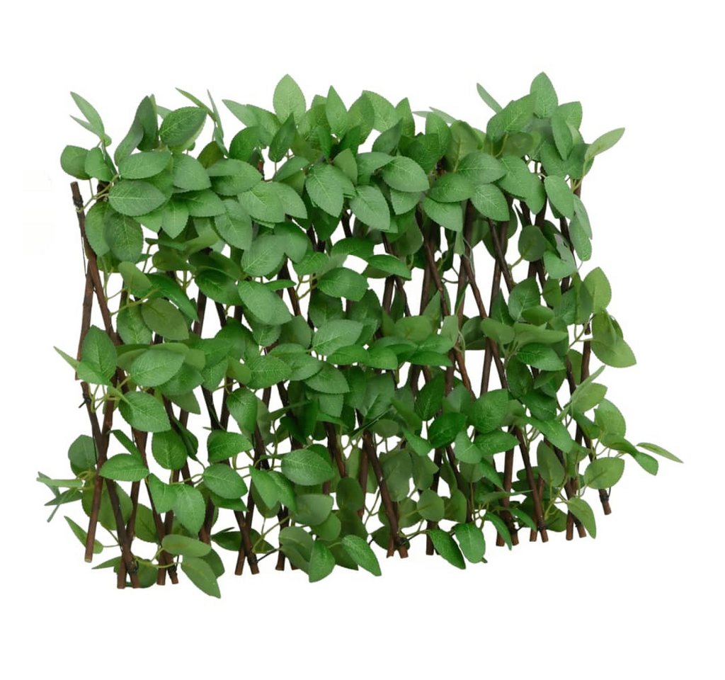 Thumbnail - vidaXL Gartenzaun Rankgitter mit Künstlichem Efeu 5 Stk. Erweiterbar 180x30 cm, (5-St)