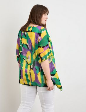 Samoon Tunika Oversized-Bluse im Lagenlook