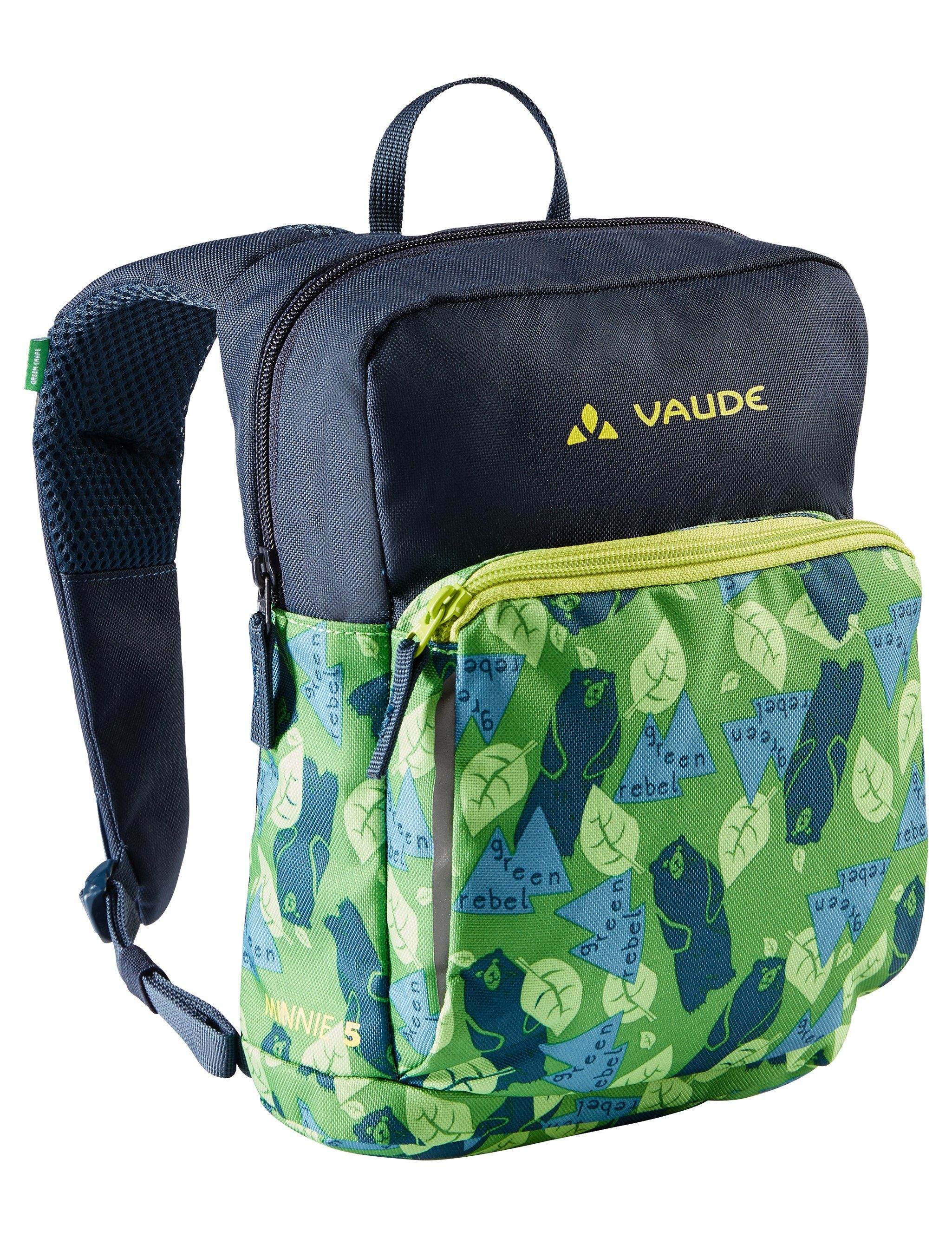 VAUDE Cityrucksack Minnie 5, Kinderrucksack mit innovativem Tragesystem, 5 Liter