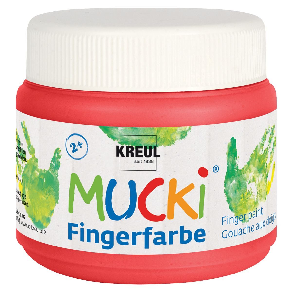 C. KREUL Fingerfarbe KREUL Fingerfarben MUCKi rot 150ml Dose