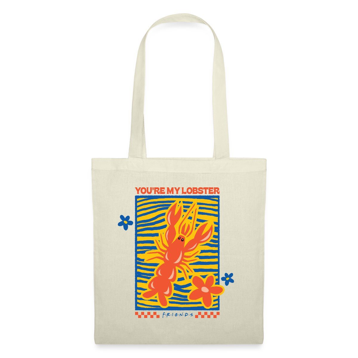Henkeltasche Friends You Are My Lobster Design Stoffbeutel