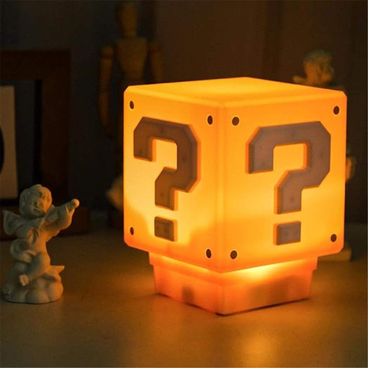 K&B Soundtrack 3D-Fragezeichen-USB-Nachtlicht Nachtlicht LED mit