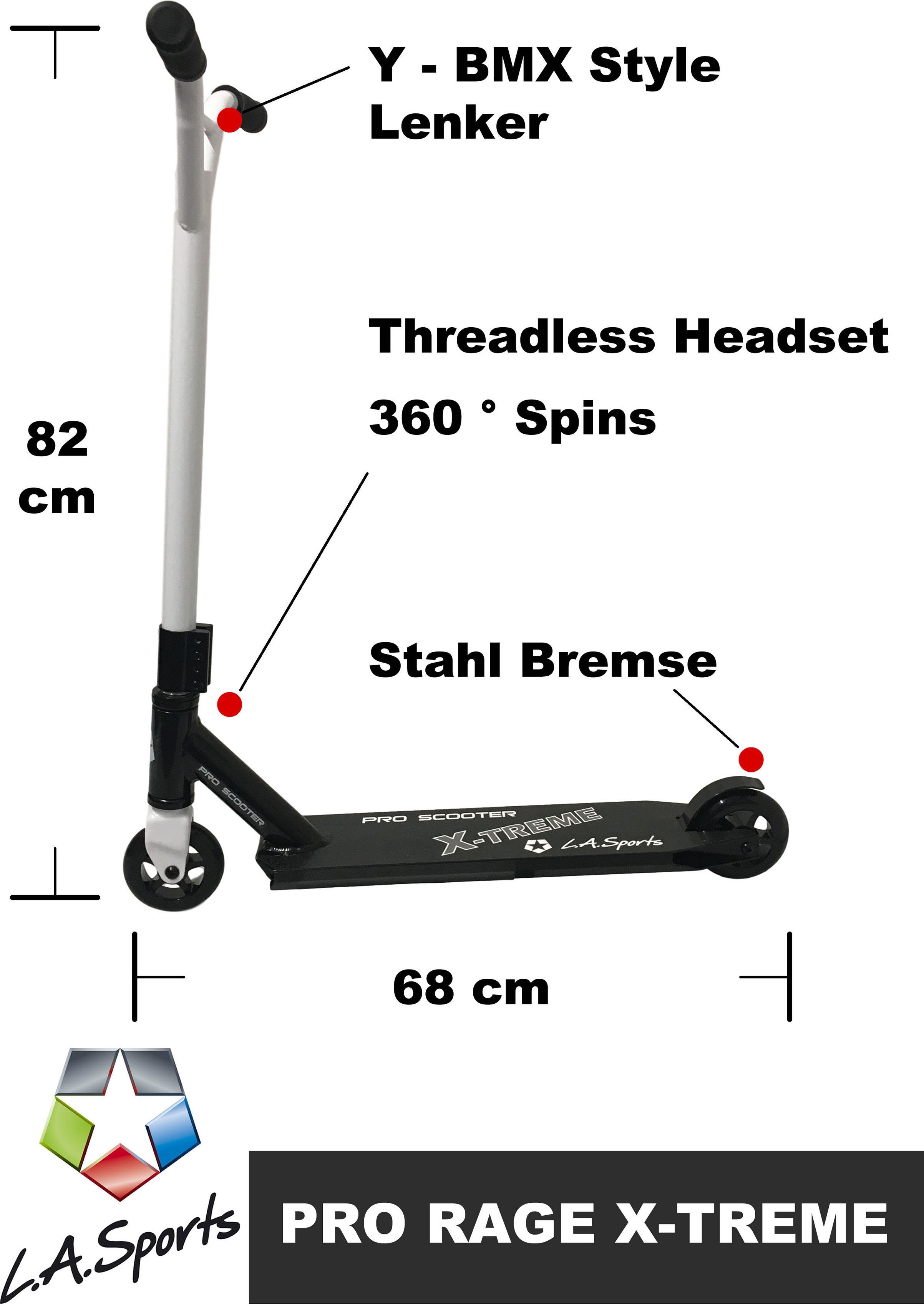 Rage Pro Stuntscooter X-treme Sports L.A.