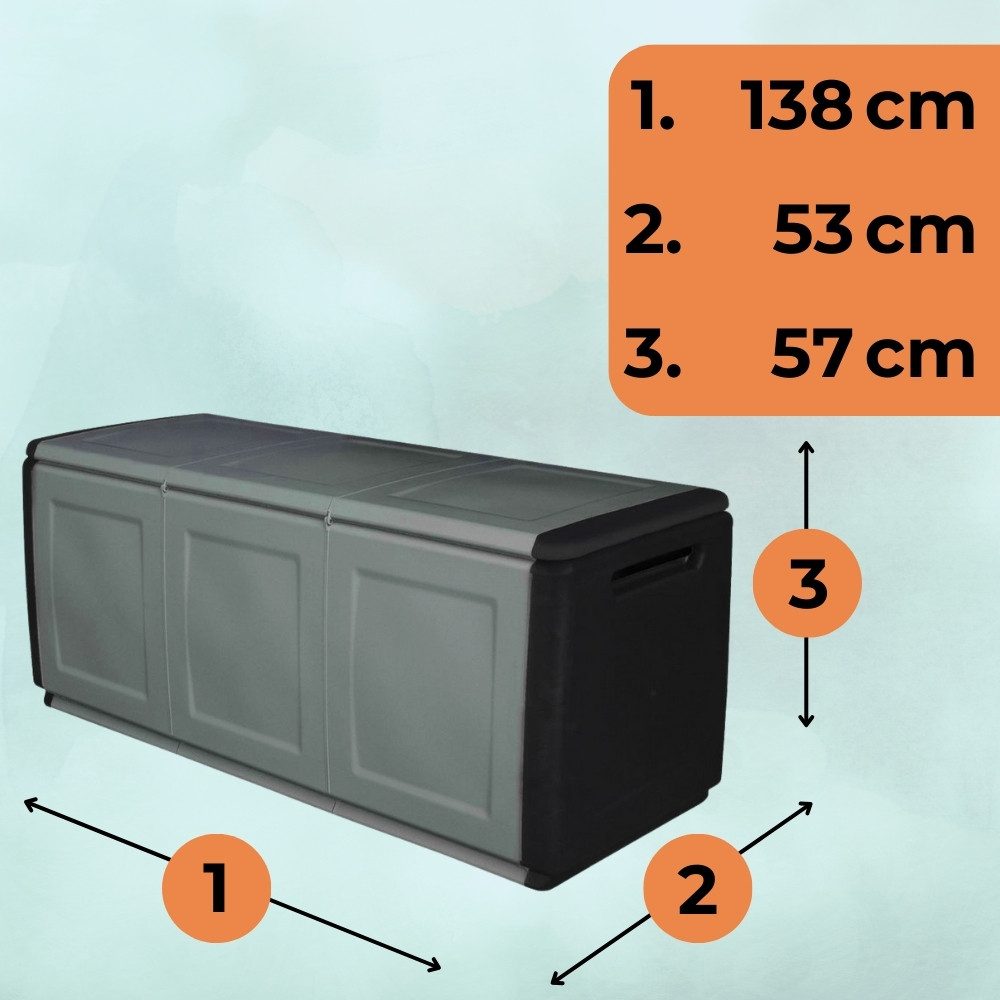 GarPet Gartenbox Gartenbox Aufbewahrungsbox 410 L günstig online kaufen