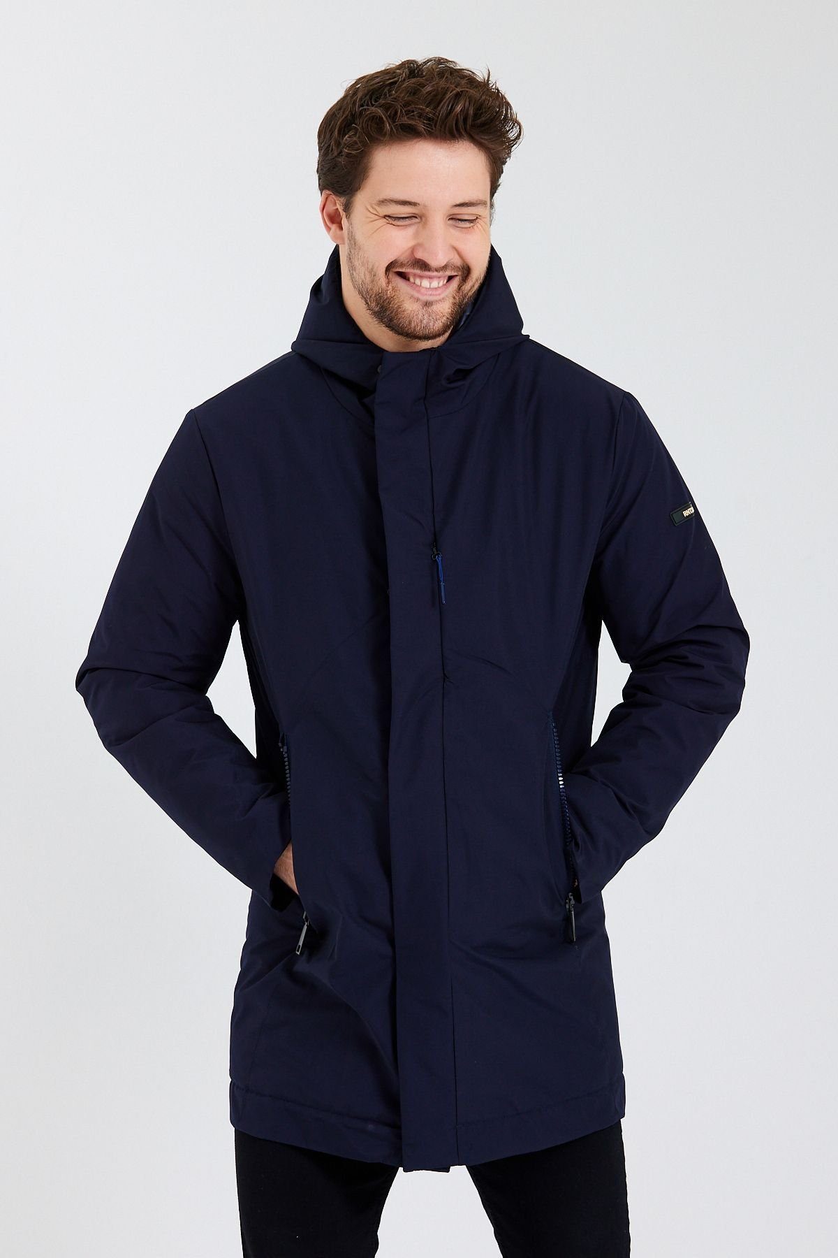 Ron Tomson Wintermantel NAVY