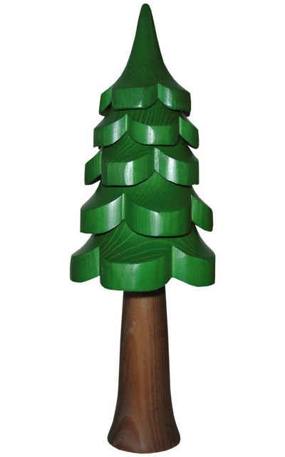 Weihnachtsfigur Dekoration Holzbaum Fichte bunt Höhe 30cm NEU, liebevoll aus heimischen Hölzern gefertigt
