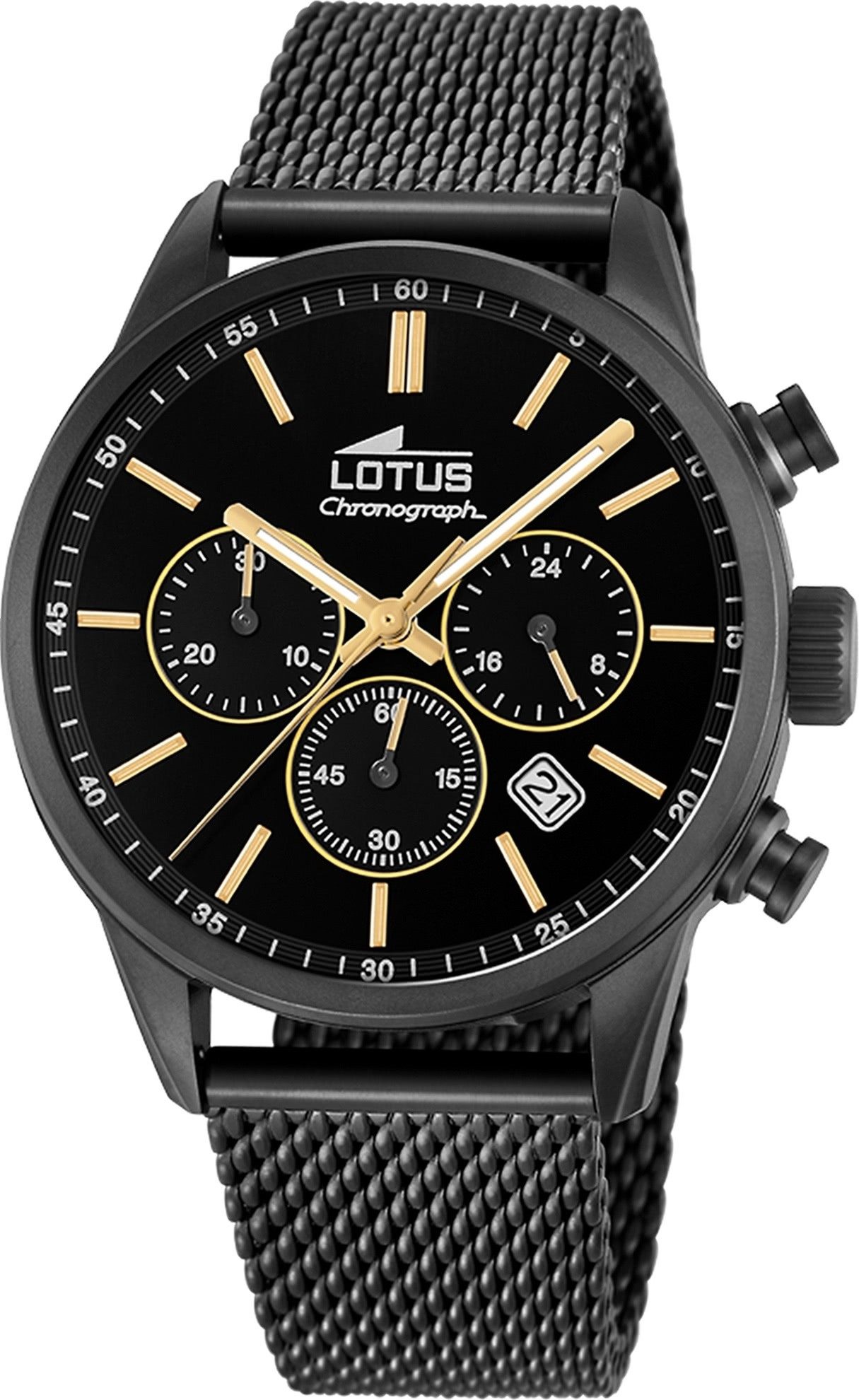 Quarzuhr Lotus Herrenuhr Khrono Armbanduhr