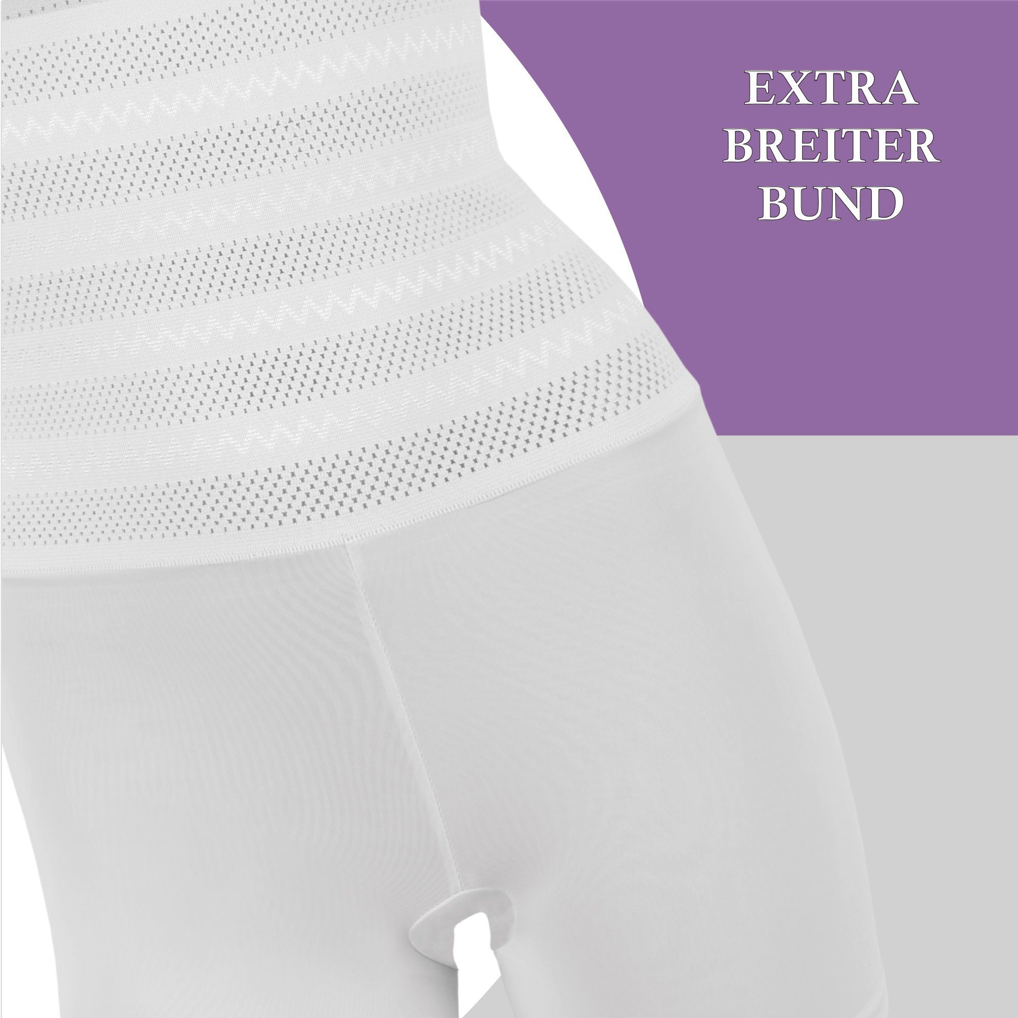 hemmy Fashion Miederslip Figurformender Mieder - Langbein Highwaist Miederpants Bauchweg Effekt, Shapewear Bodypants Hohe Taille