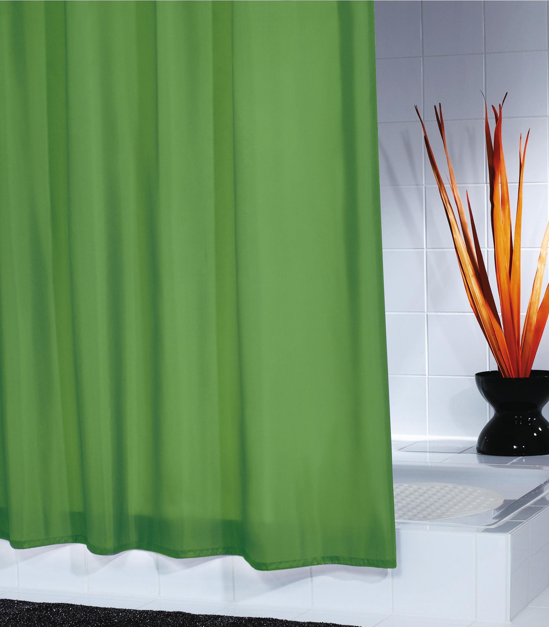 Ridder Duschvorhang Madison grün Breite 180 cm günstig online kaufen
