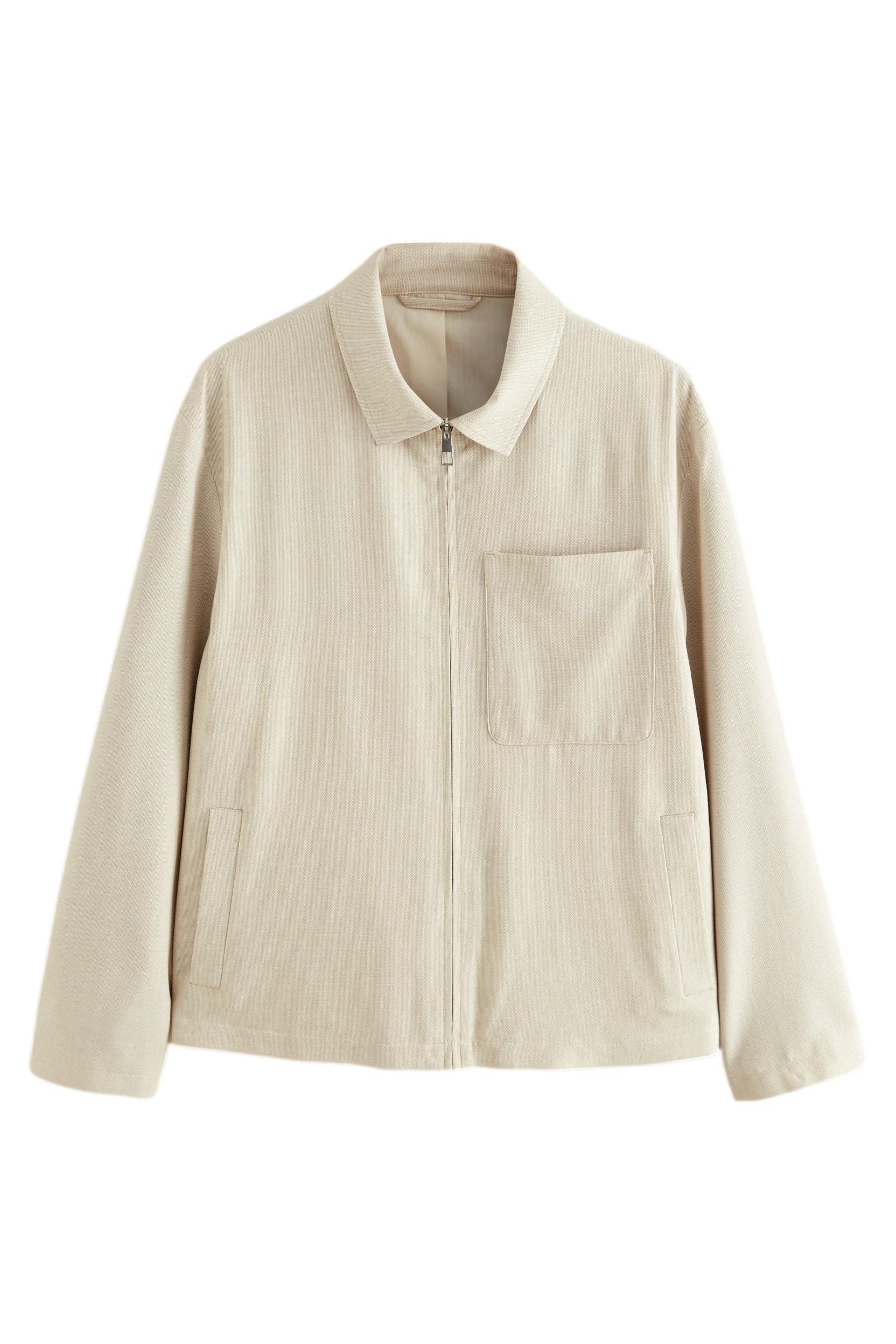 Next Hemdjacke Leichte Seersucker-Hemdjacke mit Streifenstruktur günstig online kaufen