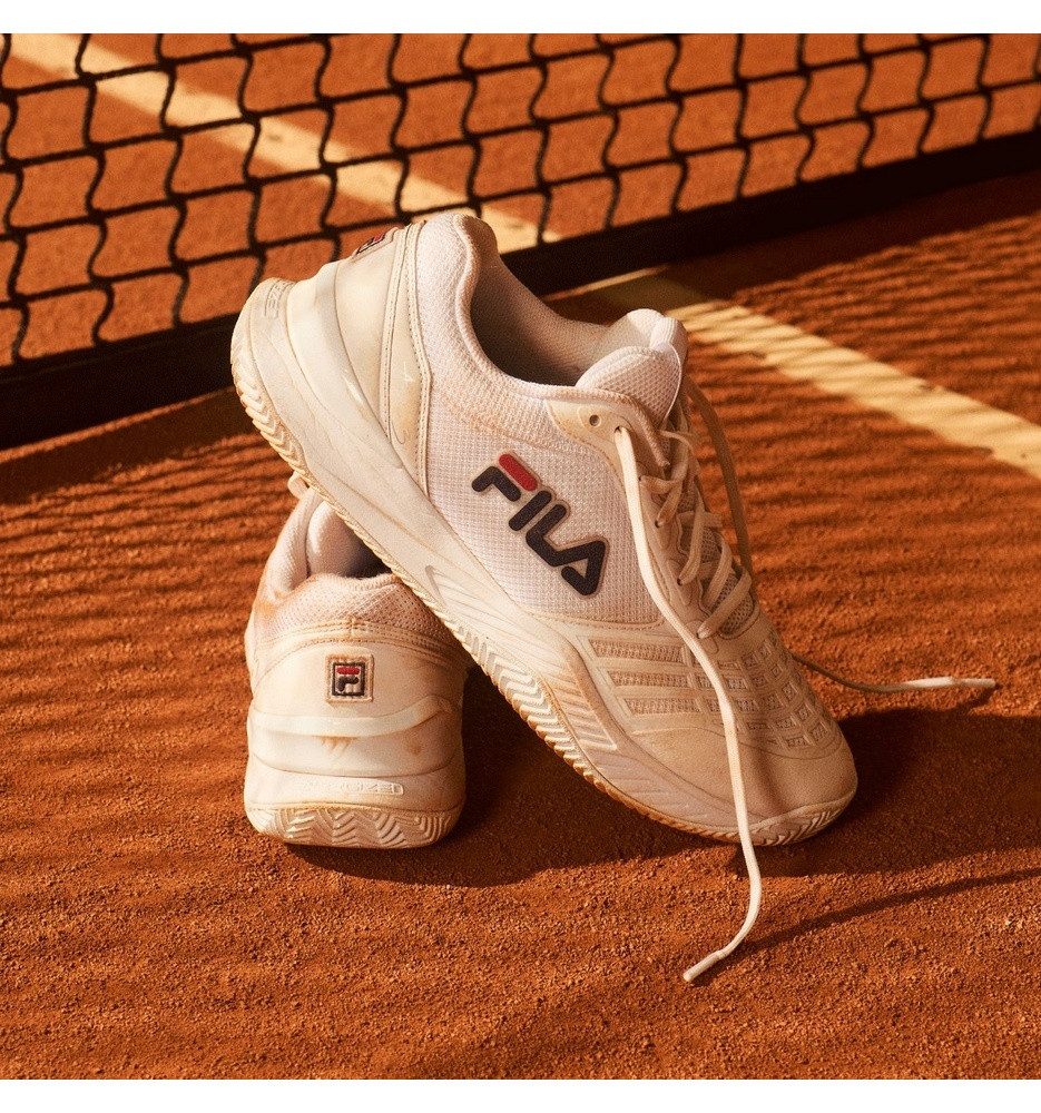 Fila Axilus 3 Clay/Sandplatz weiss Herren Tennisschuh