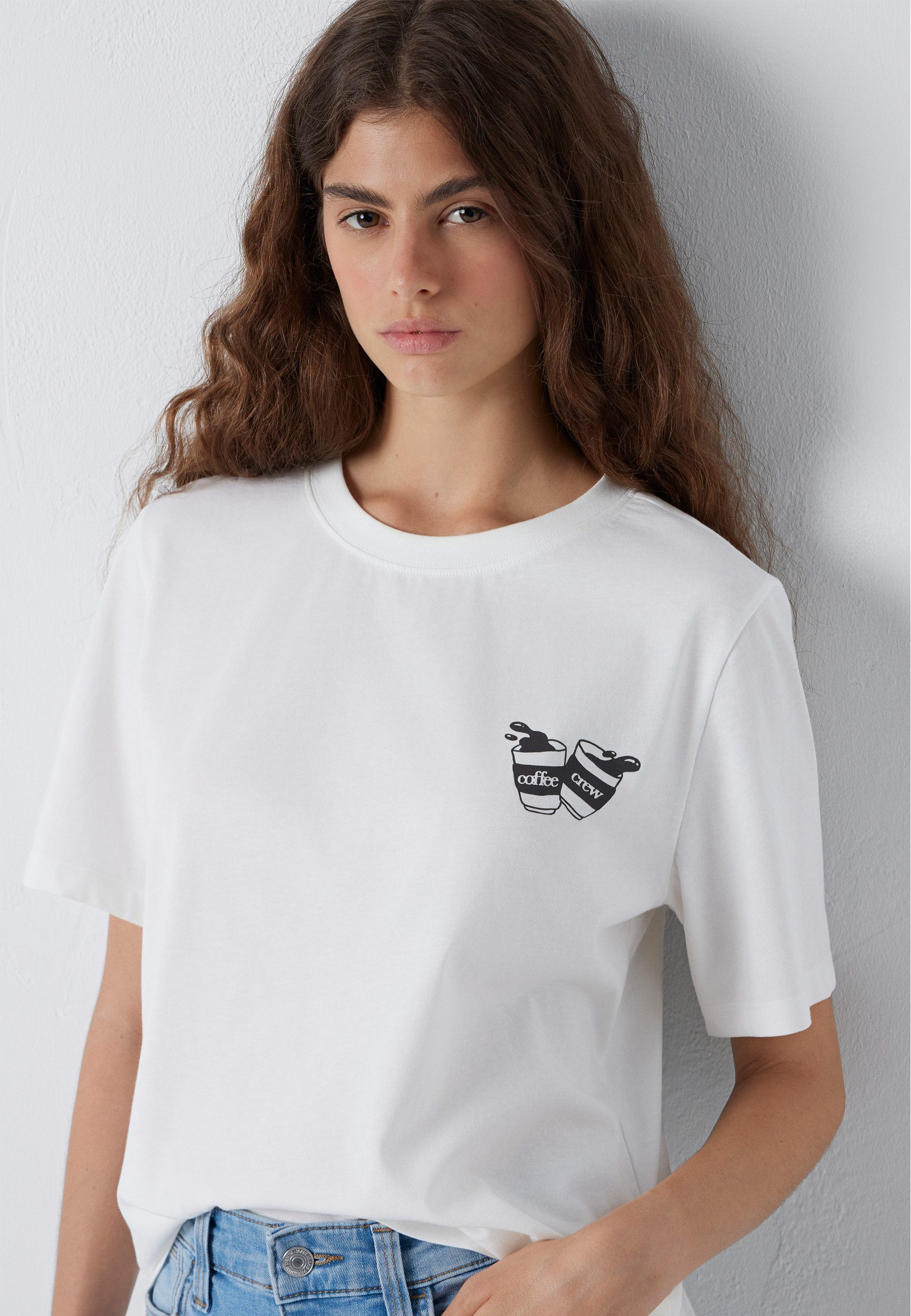 Mavi T-Shirt SLOGAN PRINTED TSHIRT T-Shirt mit Backprint