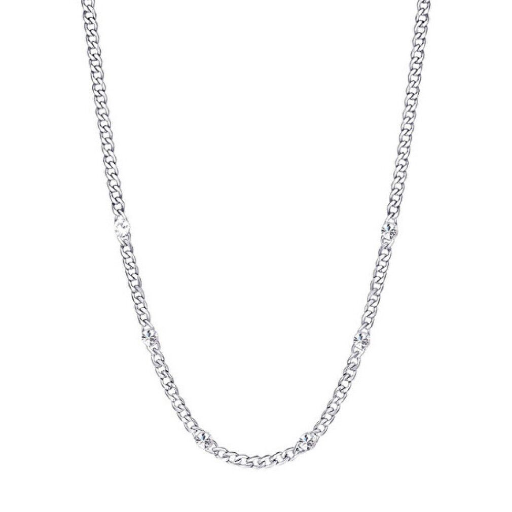 Brosway Kette mit Einhänger Steel necklace with Symphonia BYM83 crystals