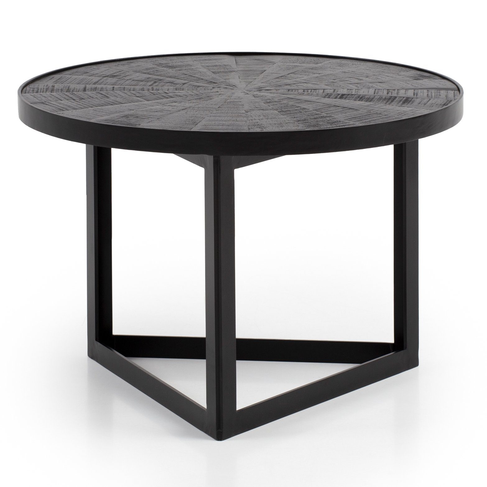 FINEBUY Couchtisch FB95741 (Sofatisch Schwarz, 58x58x40 günstig online kaufen