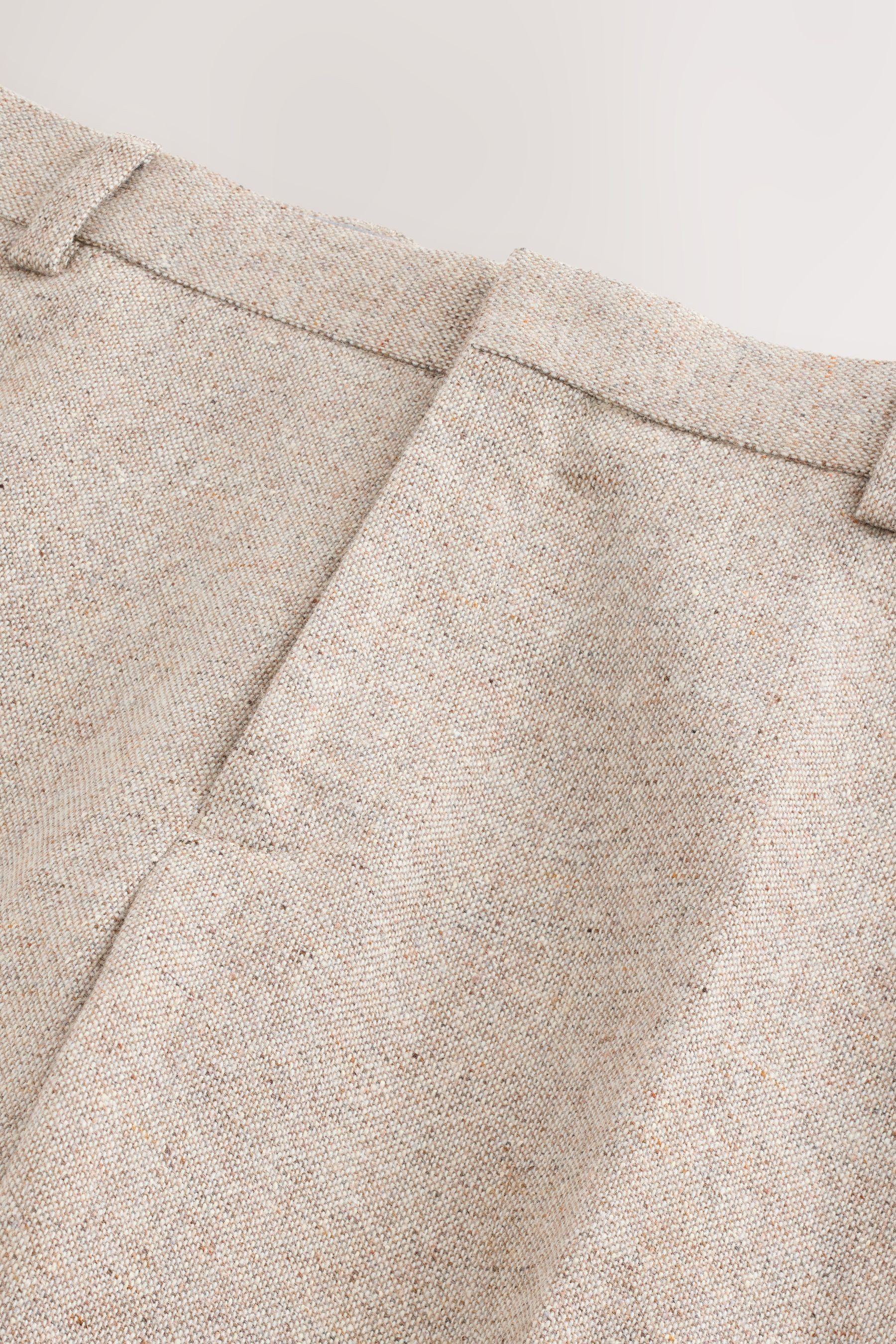 Next Anzughose Slim Fit Anzughose aus Donegal Wollmischung (1-tlg)