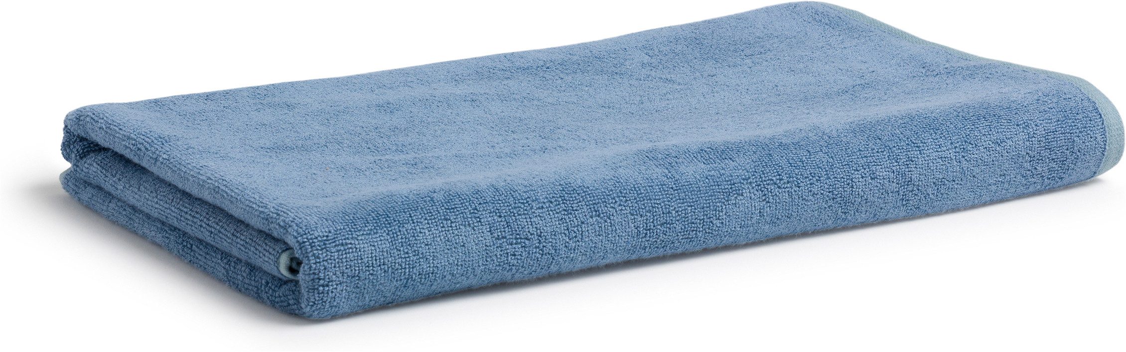 Möve Duschtuch Soft Silence Uni mit Prägeetikett, Frottier (1-St)