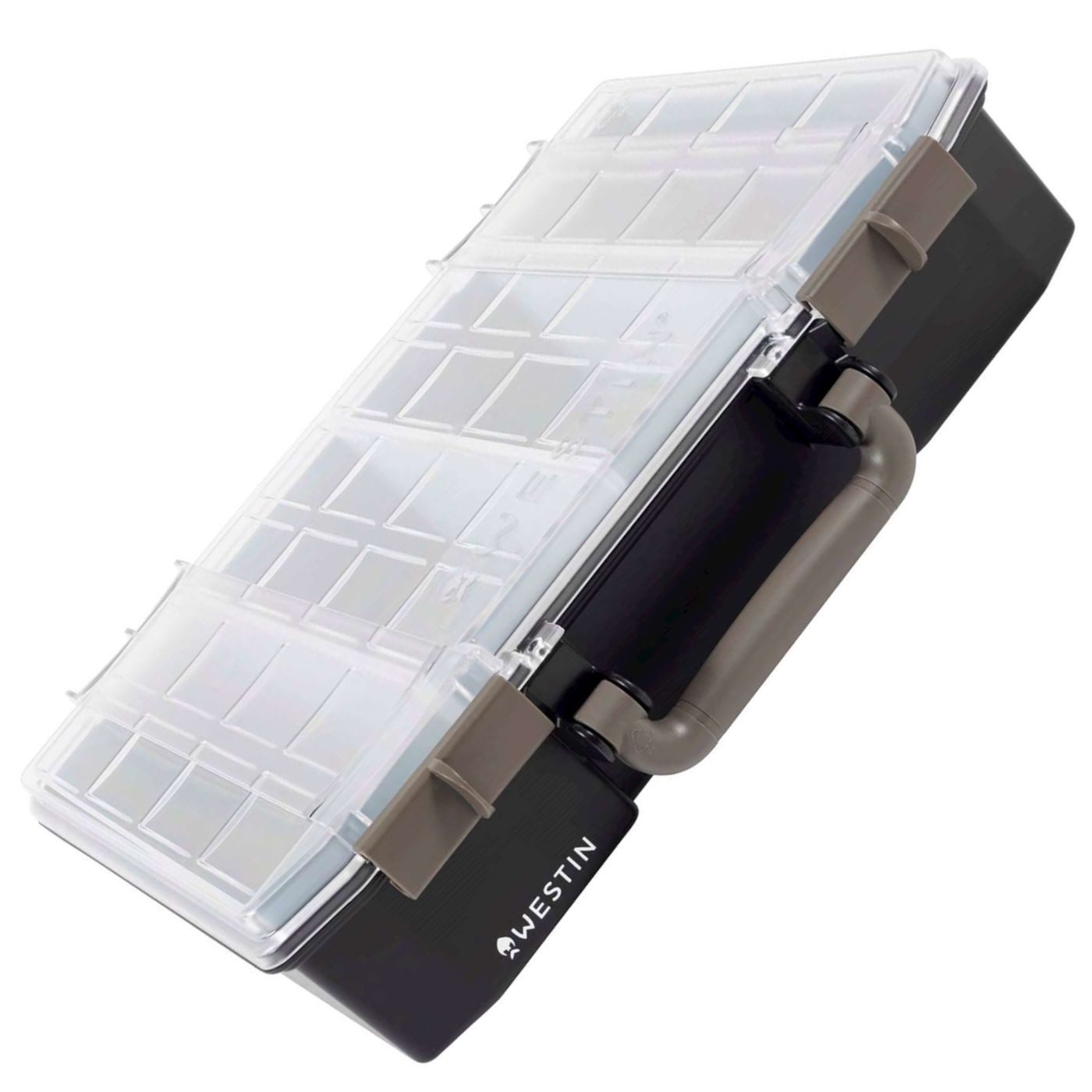 Angelkoffer Westin W6 Lure Vault 7,9x33,7x27,8 + 4 Inserts - Angelbox