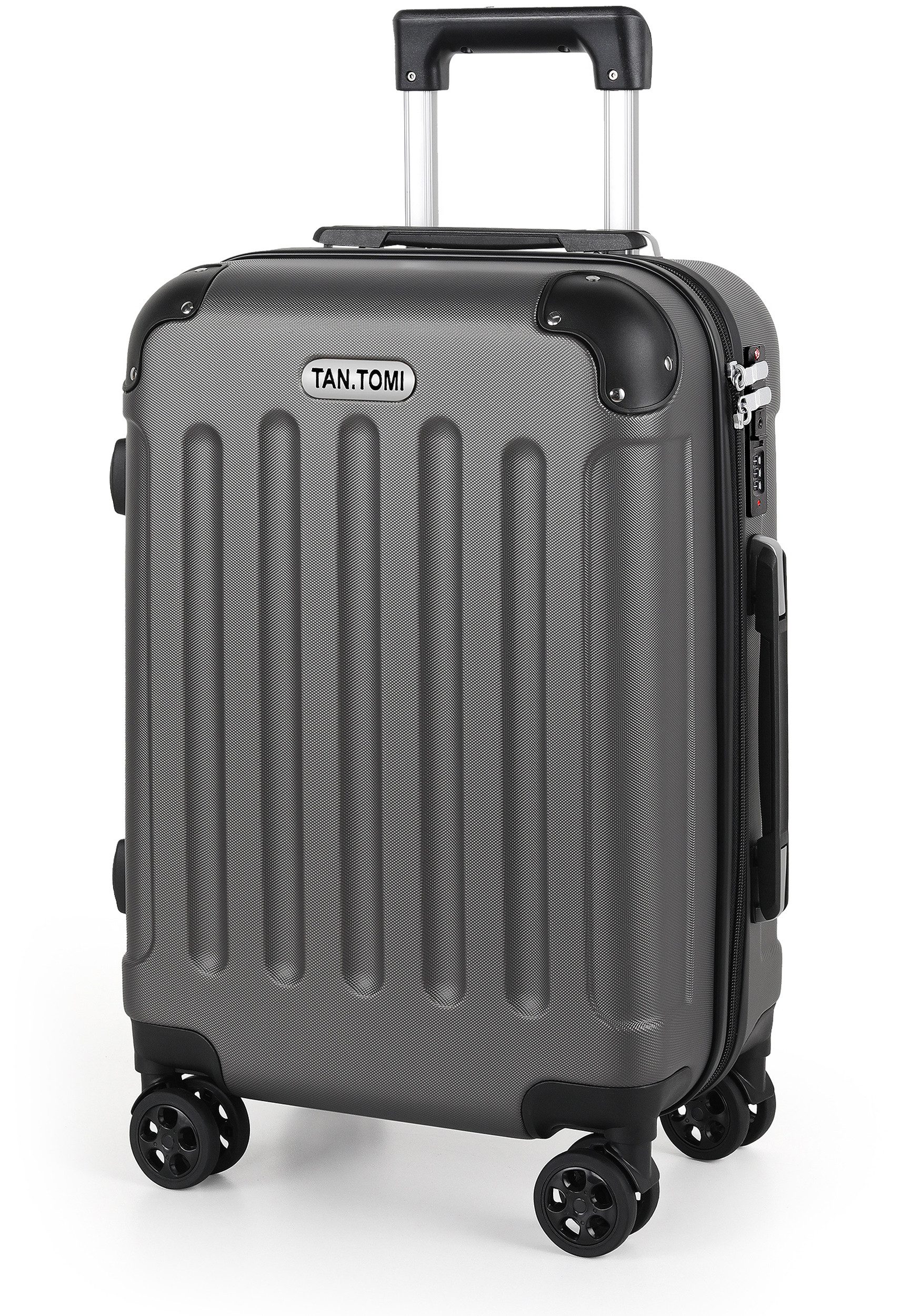 TAN.TOMI Hartschalen-Trolley Hartschalen-Koffer Trolley Rollkoffer Reisekof günstig online kaufen