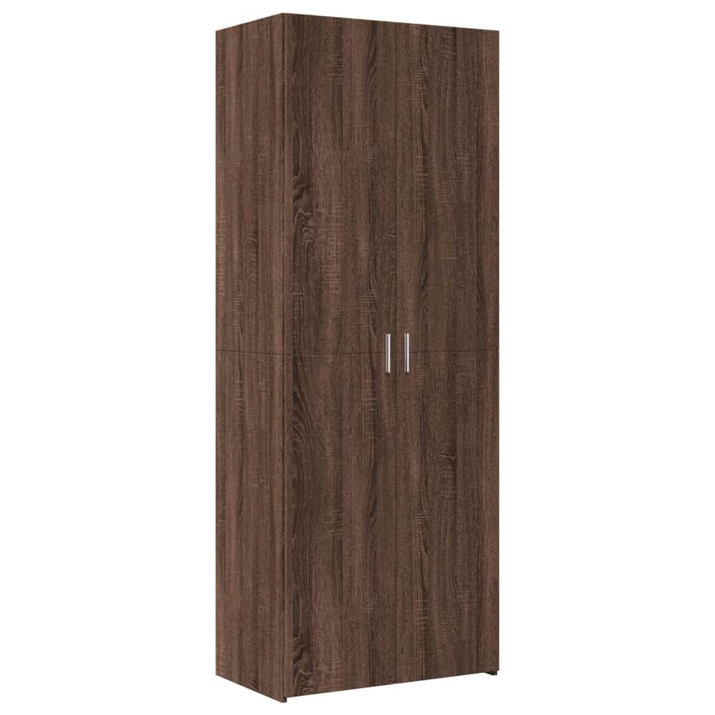 vidaXL Highboard Highboard Braun Eichen-Optik 70x42,5x185 günstig online kaufen