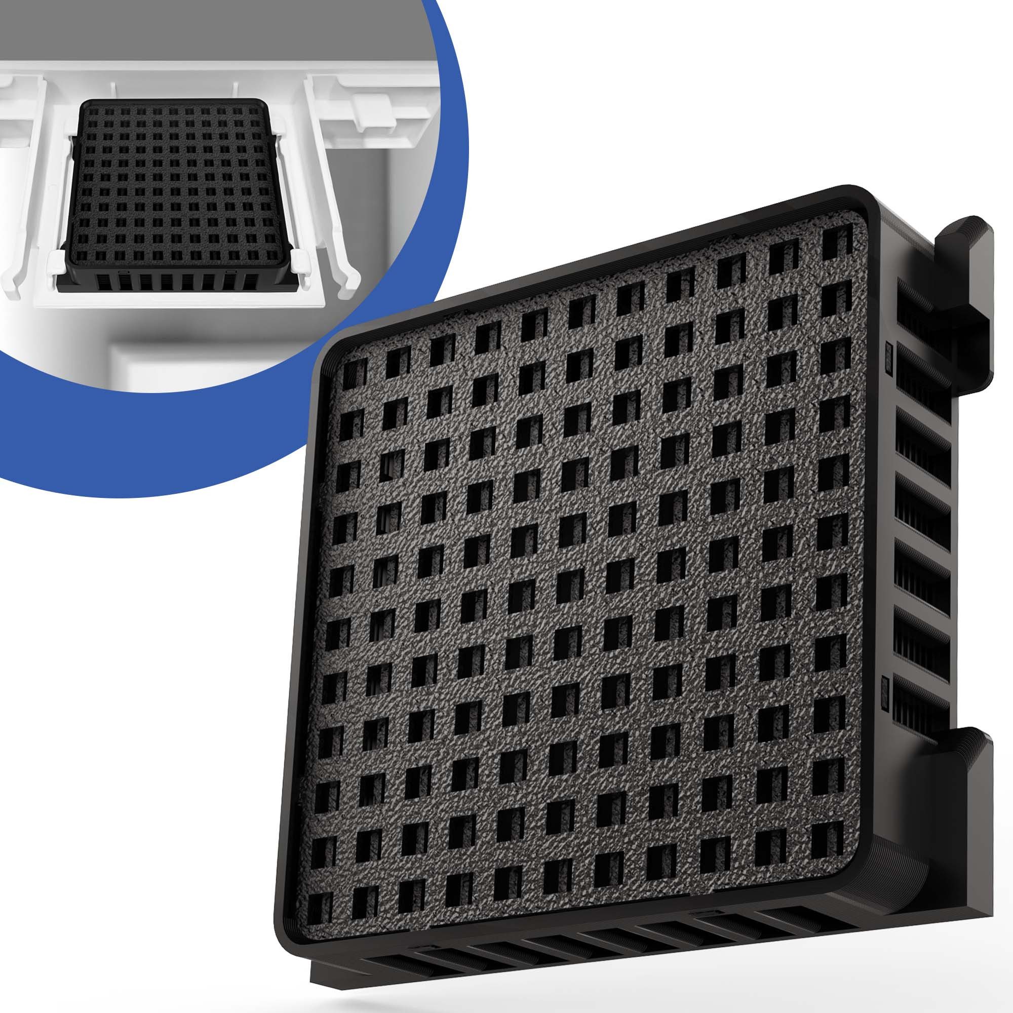Adapter Universe Aktivkohlefilter Aktivkohlefilter passend für Liebherr Fresh Air Kühlschränke 9096989