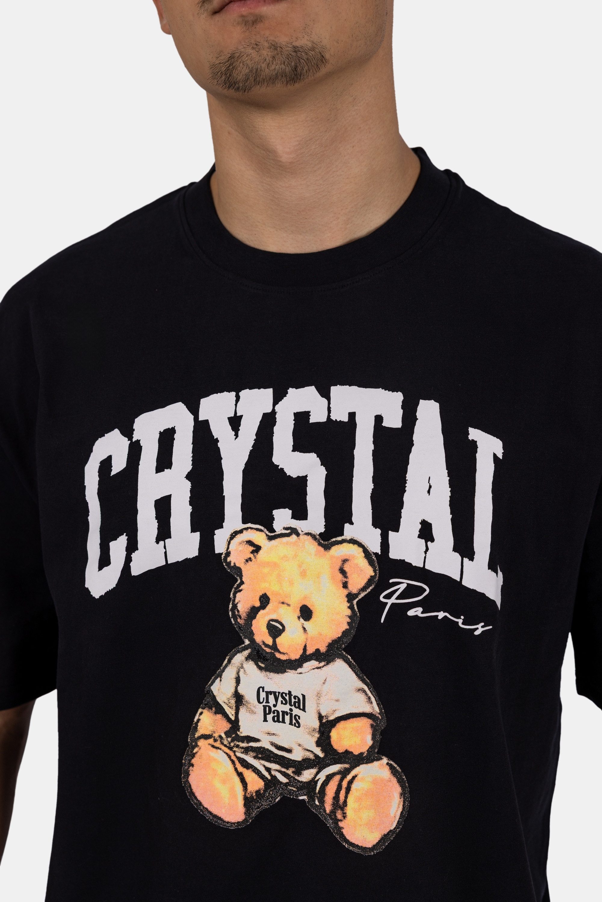 Crystal Paris T-Shirt Teddy (1-tlg)
