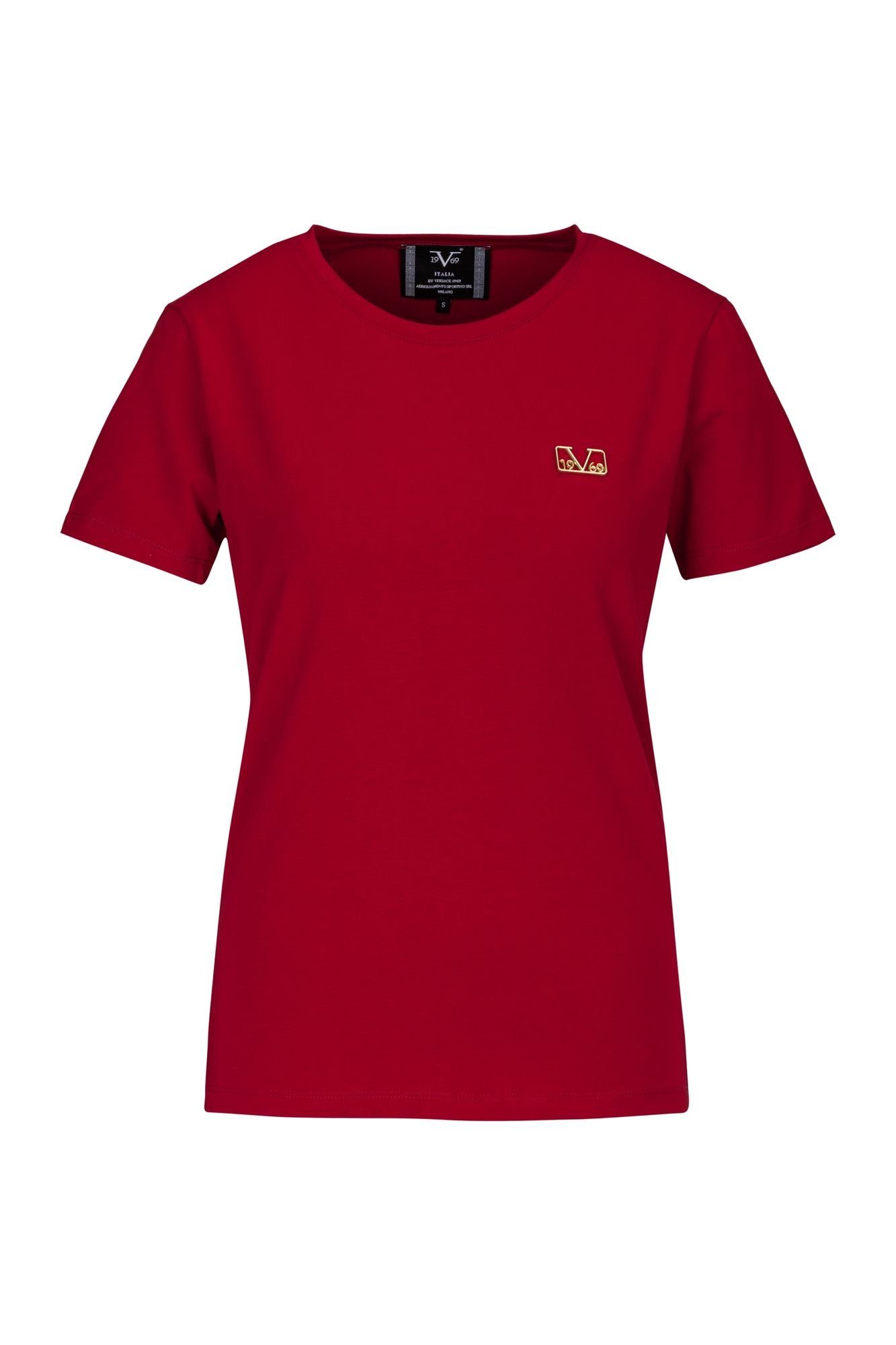 19V69 - Ella by Sportivo Versace SRL Italia RED Versace T-Shirt by