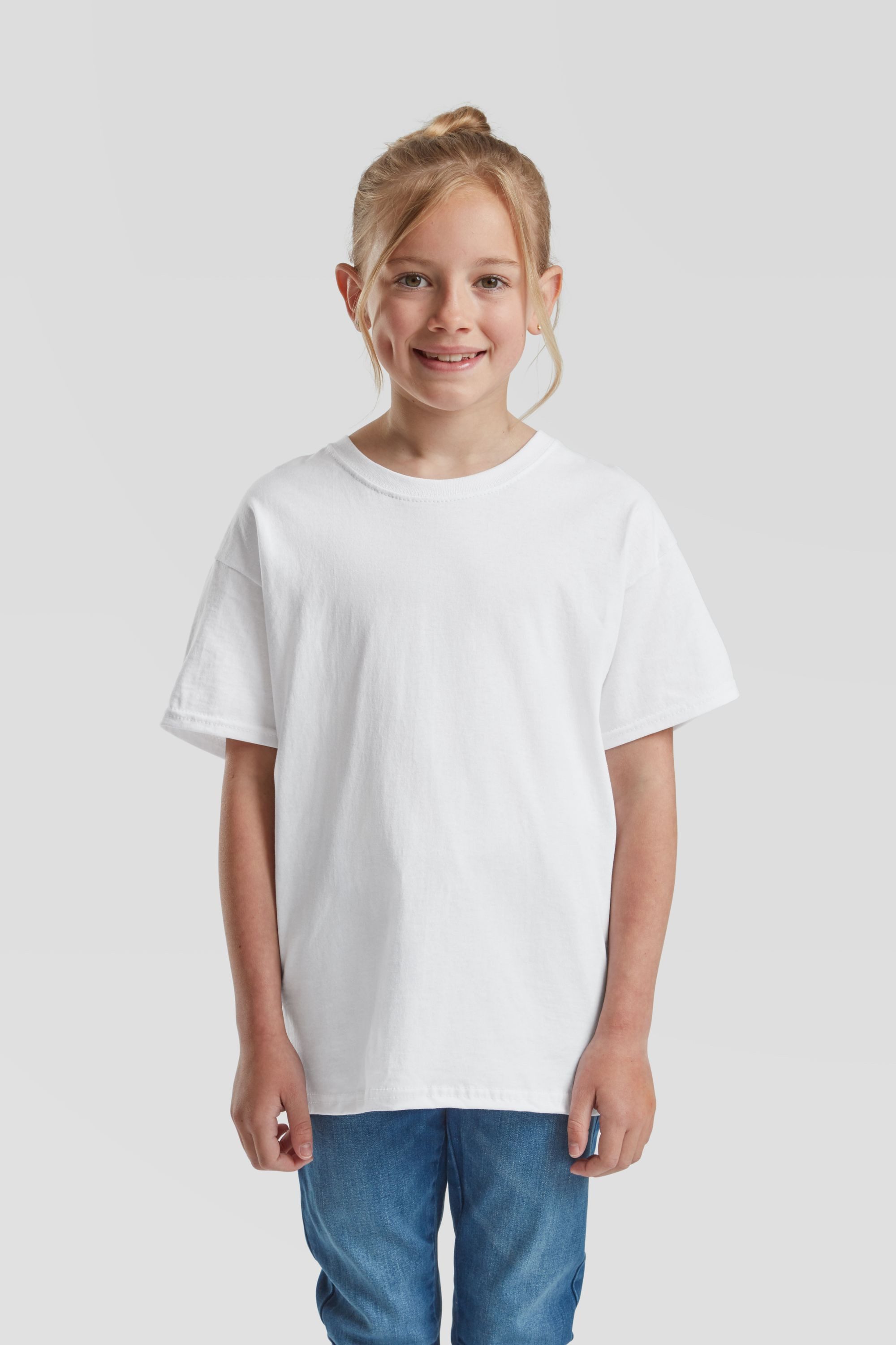 Fruit of the Loom Rundhalsshirt Fruit of the Loom Valueweight T Kids