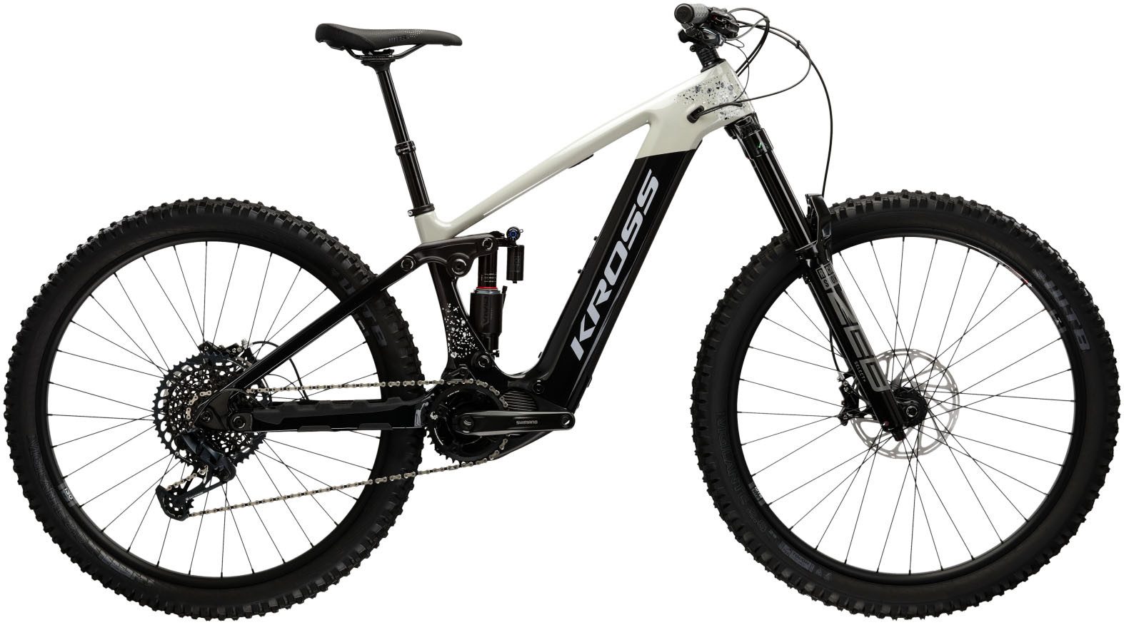 Kross E-Bike Mountainbike KROSS E-MTB Moon Boost 1.0 29" grau, 12 Gang SRAM GX EAGLE Schaltwerk, Kettenschaltung, Mittelmotor, 630 Wh