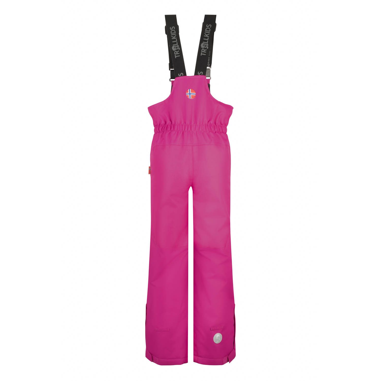 TROLLKIDS Schneelatzhose KIDS NORDKAPP PANTS mit Reißverschluss, unifarbenes Design, pflegeleichtes Material