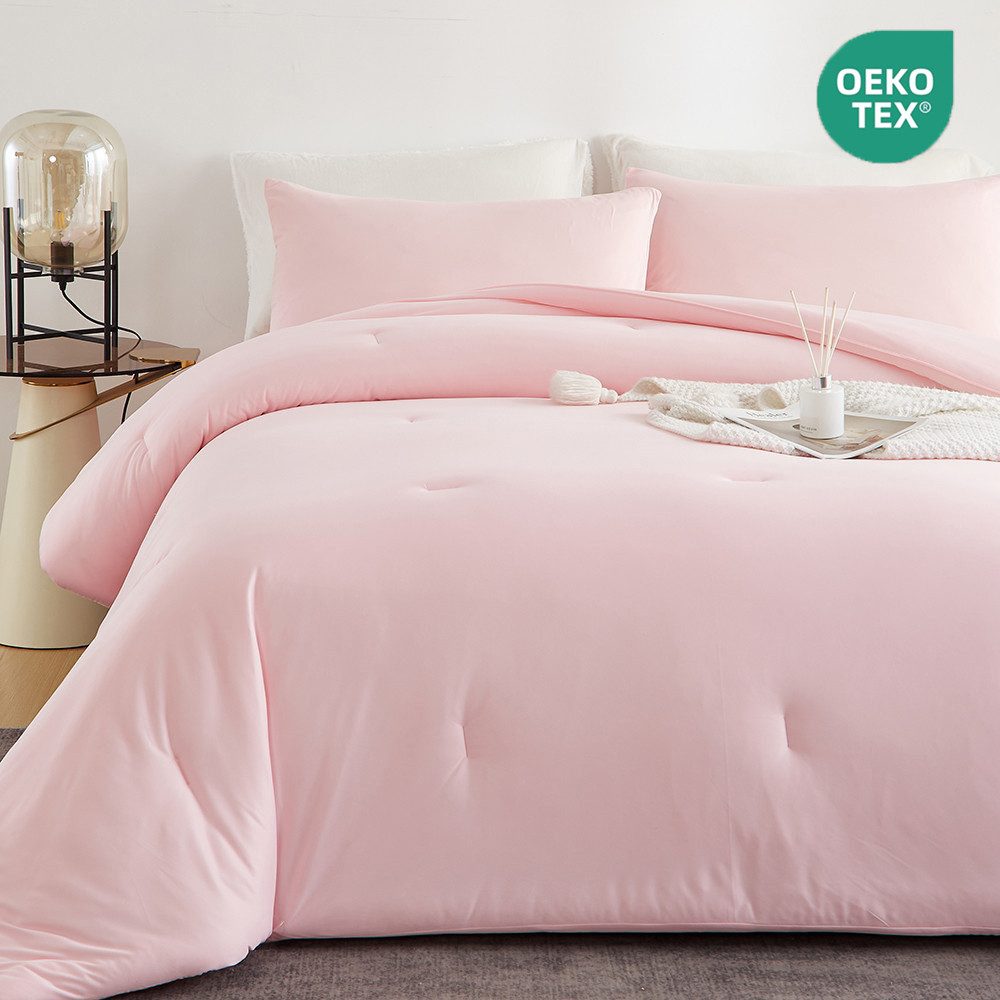 wohnTRAUM24 Microfaserbettdecke Bettdecke 135x200 200x200 cm, Ganzjahresdec günstig online kaufen