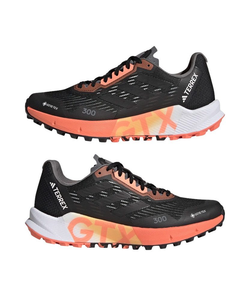 adidas Performance Terrex Agravic Flow 2.0 GTX (wasserdicht) schwarz/orange günstig online kaufen