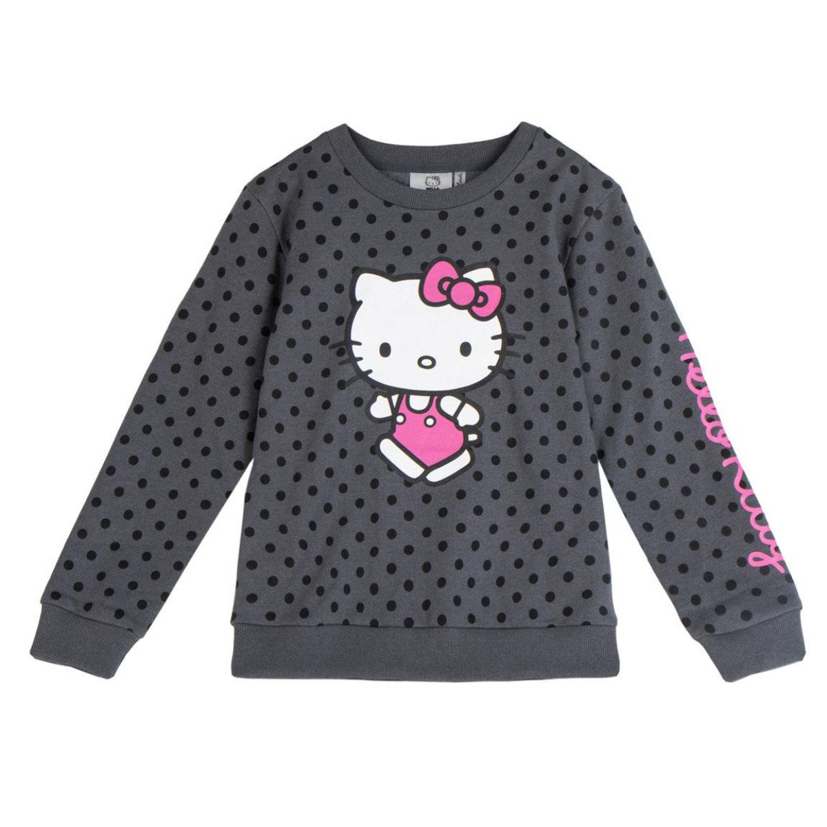 Cerda Sweatshirt Hello Kitty Pullover Kinder Sweatshirt Baumwolle Polyester