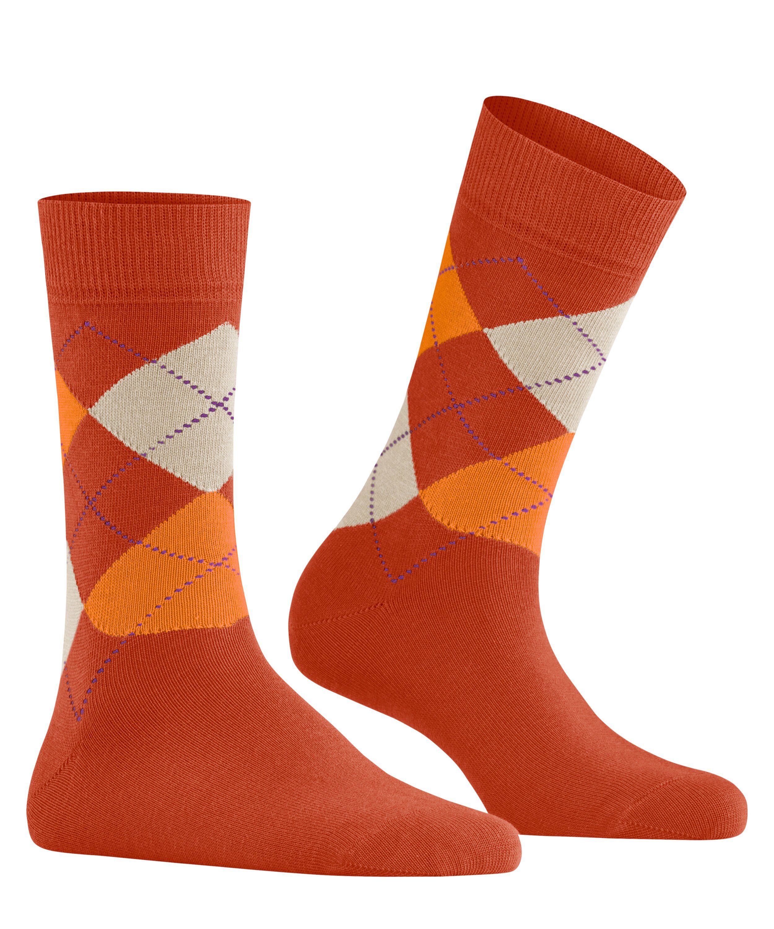 Socken (1-Paar) (8095) Burlington ziegel Queen