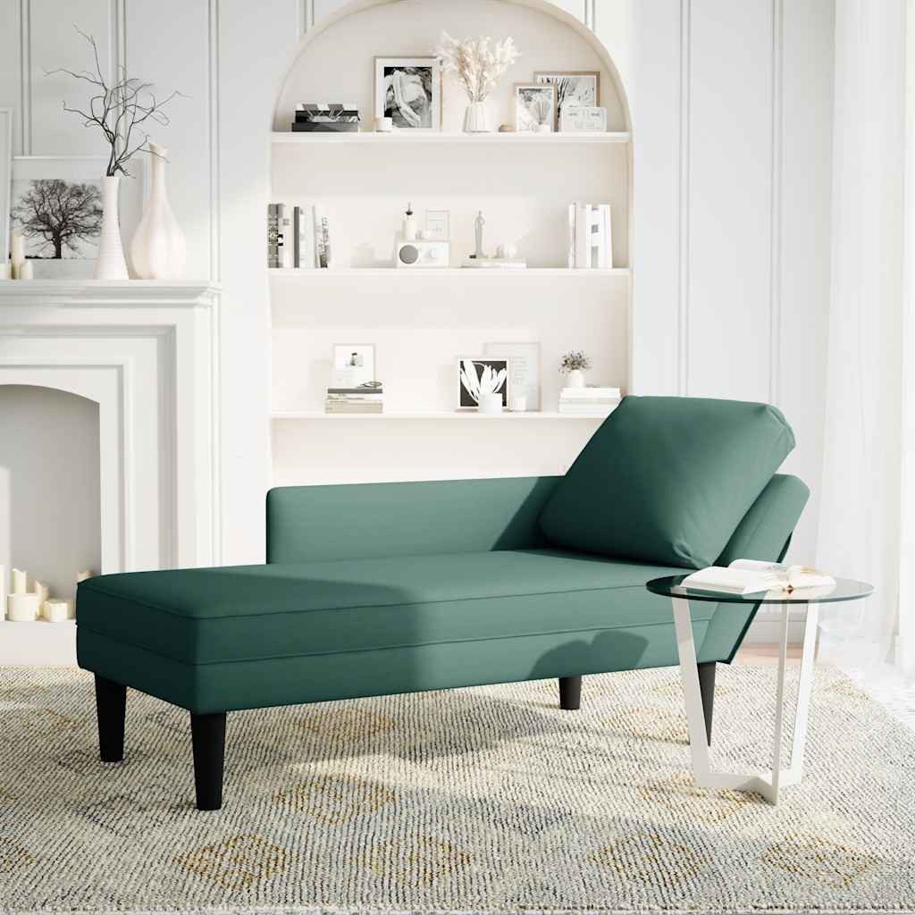 vidaXL Chaiselongue Chaiselongue mit Kissen und günstig online kaufen