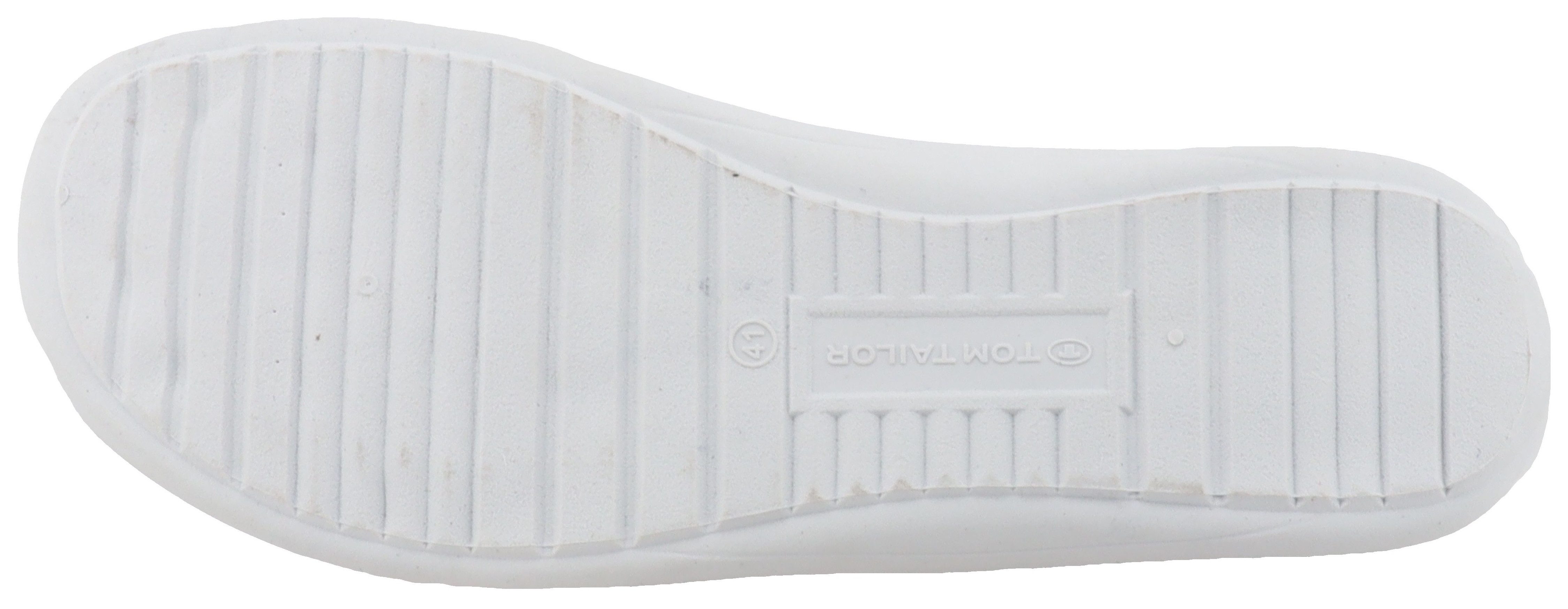 TOM TAILOR Kawelo Barfußschuh Freizeitschuh, Halbschuh, Schnürschuh mit Logoschriftzug