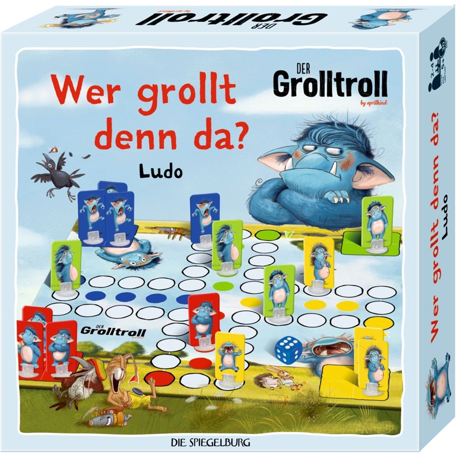 COPPENRATH DIE SPIEGELBURG Spiel 16675 Ludo-Spiel - Wer grollt denn da?