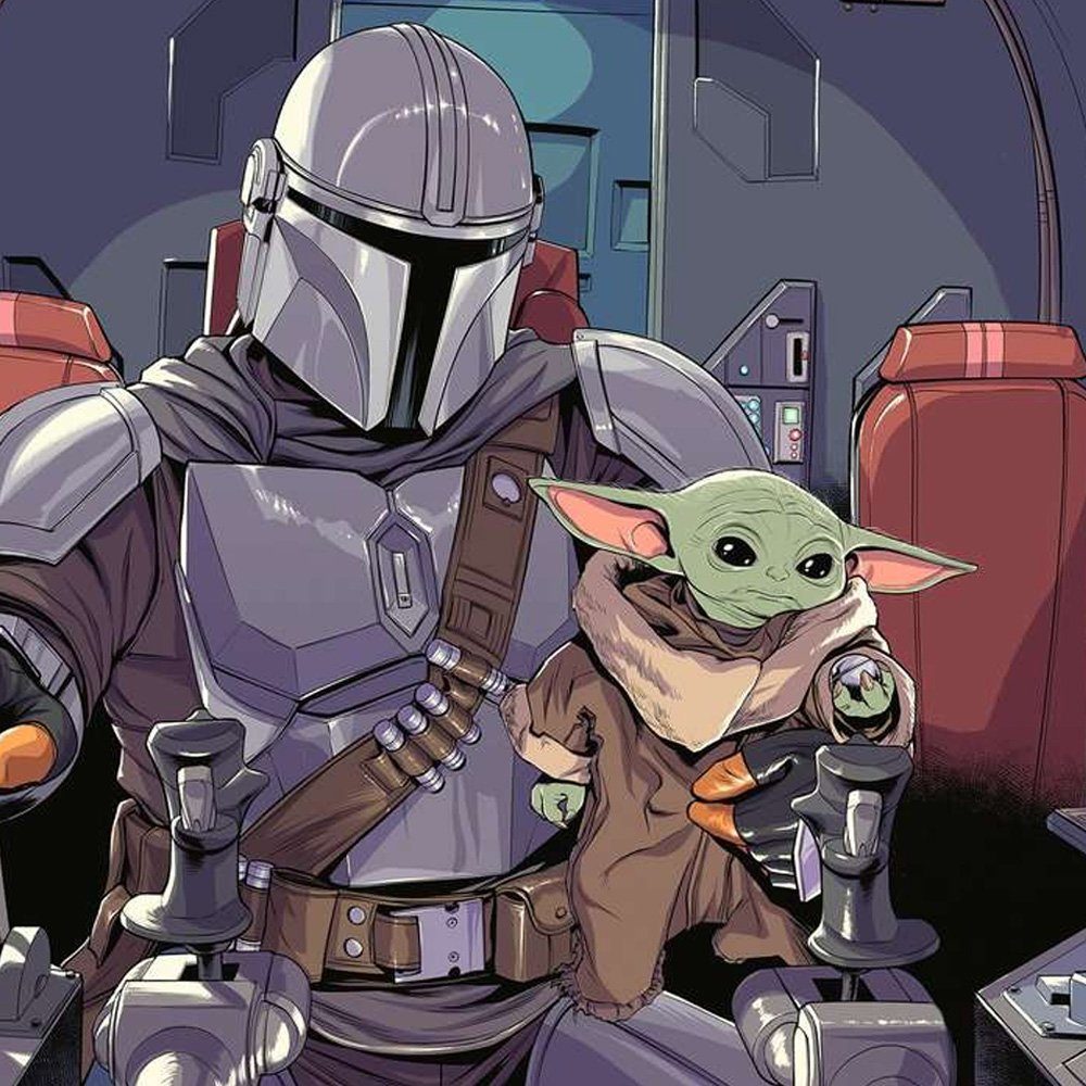 Ravensburger Puzzle Star Wars The Mandalorian (1000 Teile), Puzzleteile