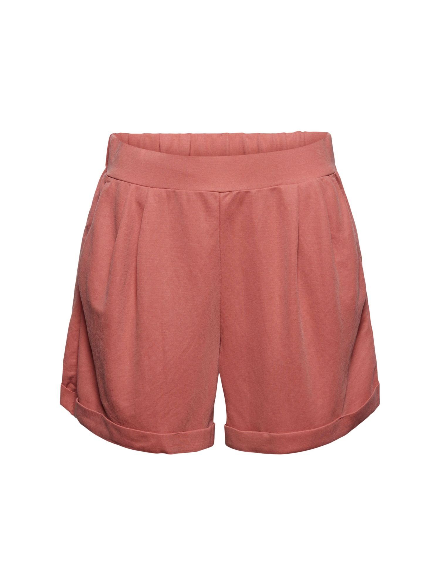 100% Baumwolle ESPRIT Jersey-Shorts mit Print 