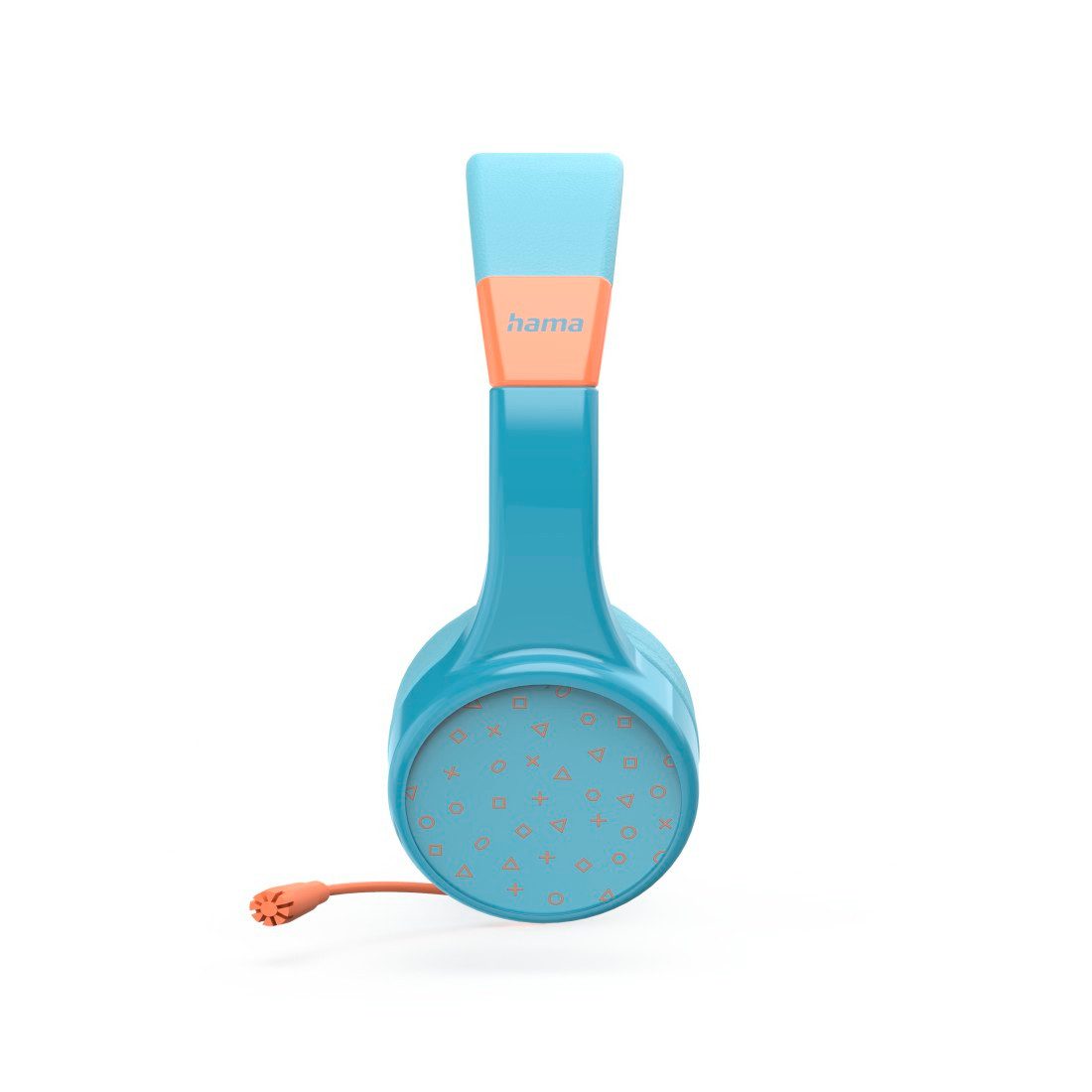 Hama On Ear Kinderkopfhörer mit Lautstärkebegrenzung Bluetooth Kinder-Kopfhörer (Freisprechfunktion, Google Assistant, Siri, A2DP Bluetooth, Bluetooth, Wireless)