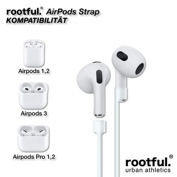 rootful. rootful.® Urban Essentials, 2X AirPods Halteband, Straps für Apple wireless Kopfhörer