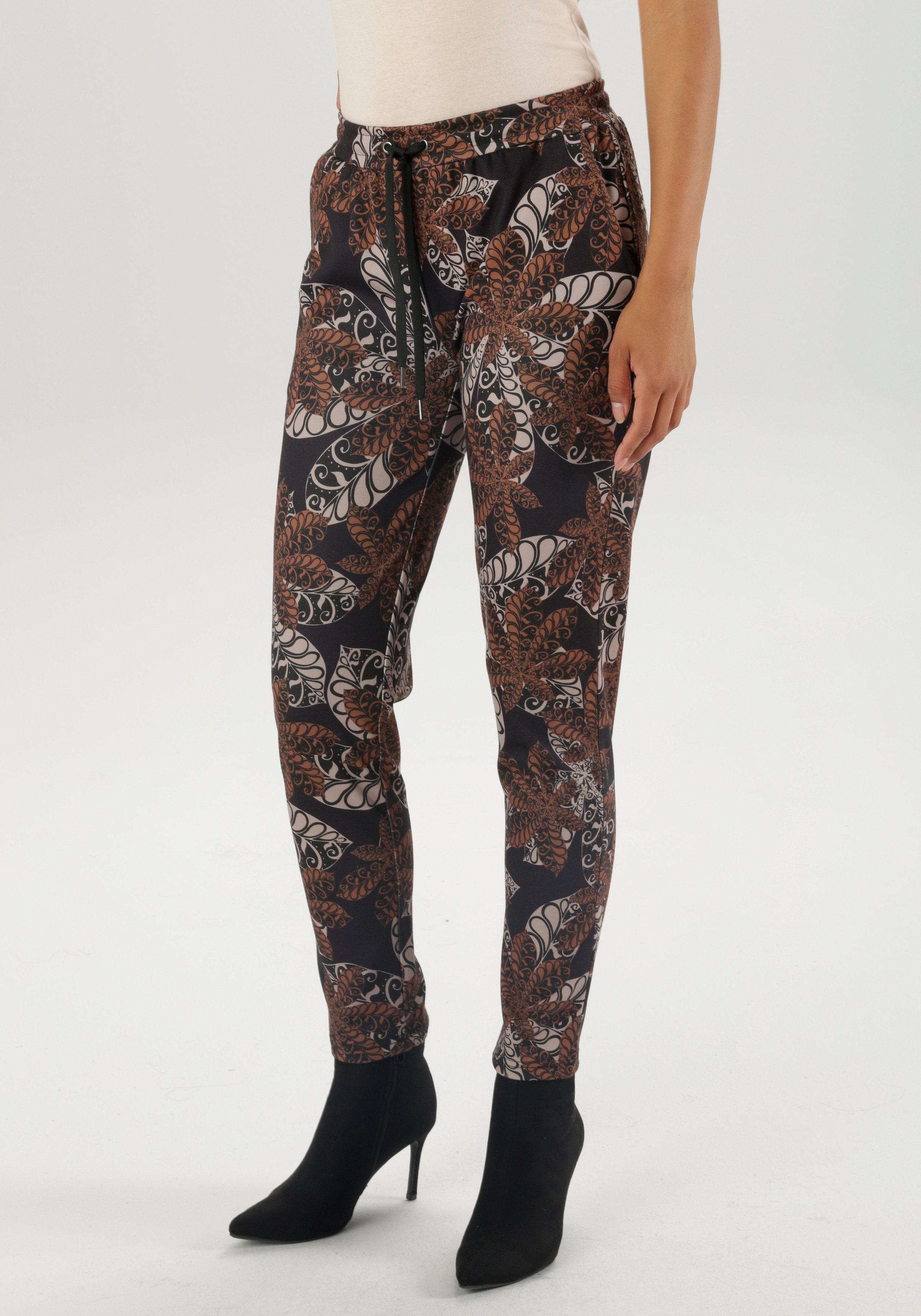 Aniston SELECTED Schlupfhose aus festerer Jerseyqualität mit Stretch günstig online kaufen