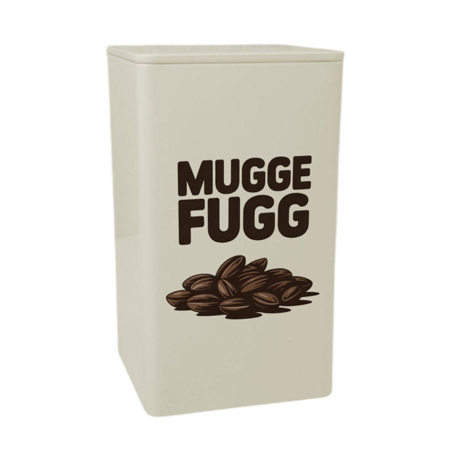 Aufbewahrungsdose Muggefugg Kaffeeersatz Dose 900ml - ostdeutsche Spezialität
